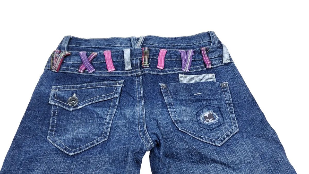 Japanese Brand × Vintage Vintage Colza Short Denim Double Waist Size US 33 - 2 Thumbnail