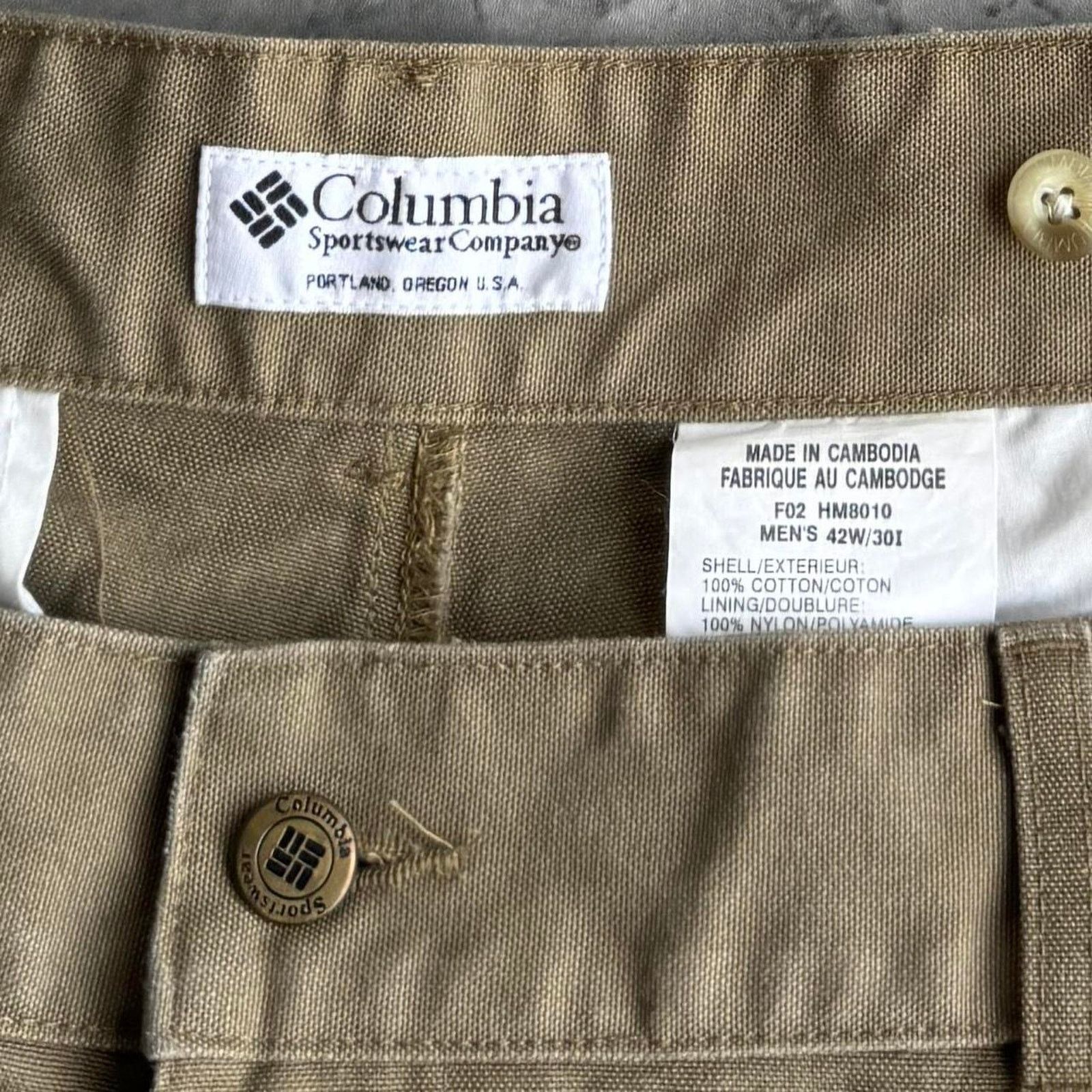 Carhartt × Columbia × Outdoor Research Vintage Y2K Columbia Double Knee Outdoor Carpenter Pants Size US 41 - 3 Thumbnail