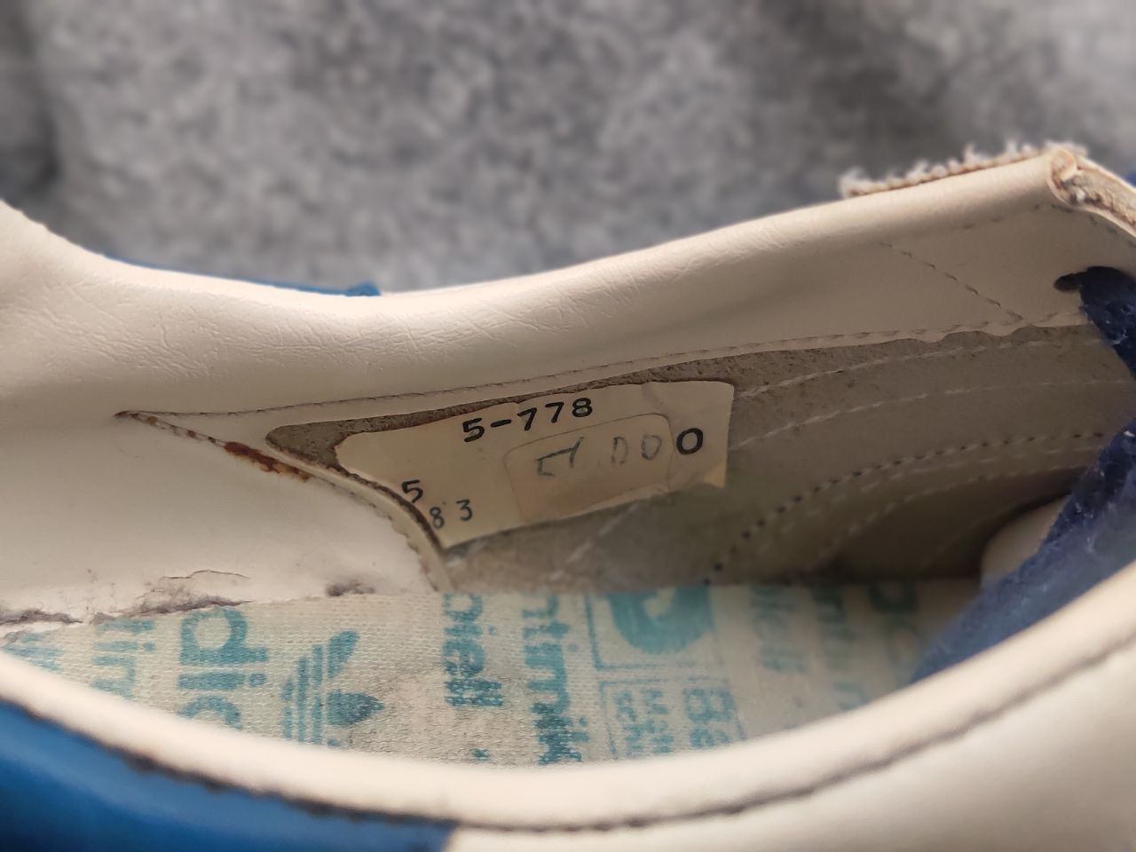 Adidas Rare Vintage 70's Adidas ROM Leather Sneakers Yugoslavia Size US 6 / EU 39 - 23 Thumbnail