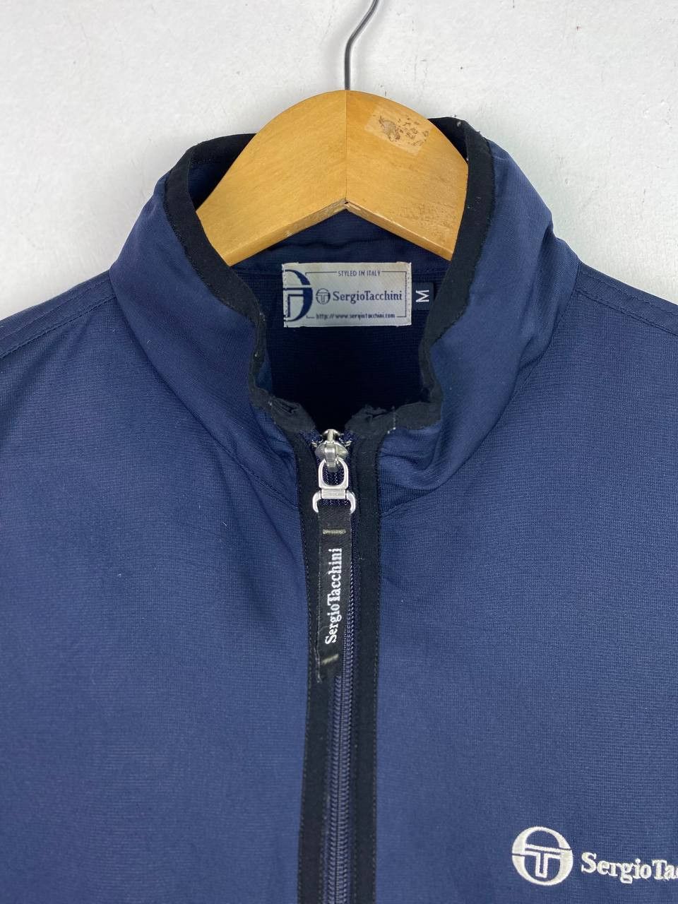 Sergio Tacchini vintage sergio tacchini vest embroided logo Size US M / EU 48-50 / 2 - 2 Thumbnail