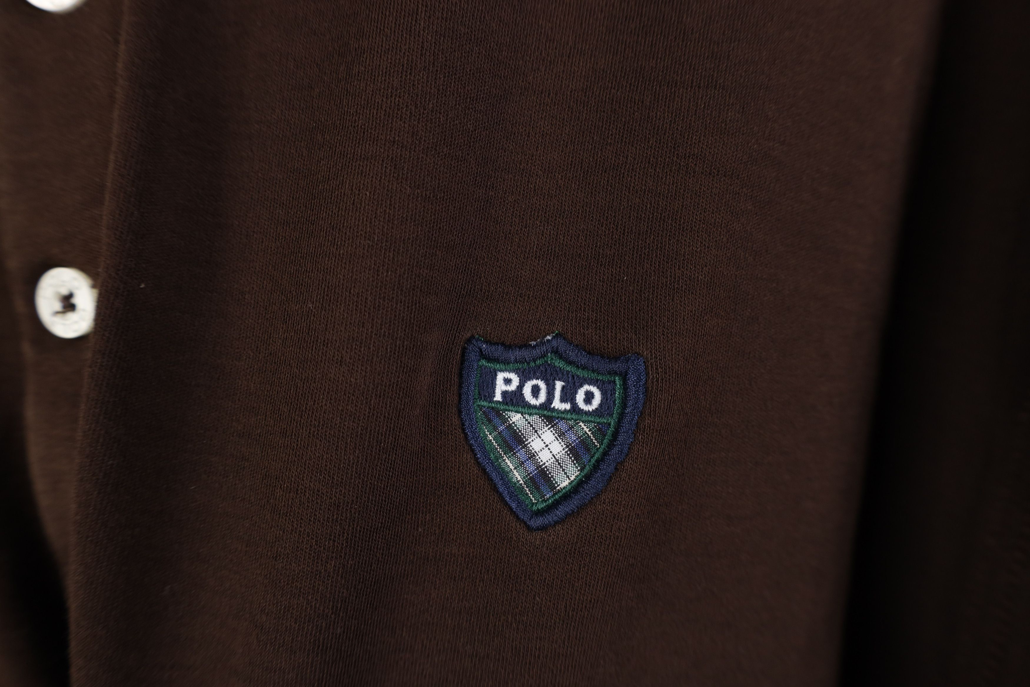 Ralph Lauren Vintage 90s Polo Golf Ralph Lauren Cotton Long Sleeve Polo Size US XL / EU 56 / 4 - 4 Thumbnail