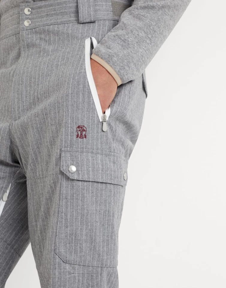 Brunello Cucinelli o1w1db10326 Pants in Grey Size US 30 / EU 46 - 3 Thumbnail