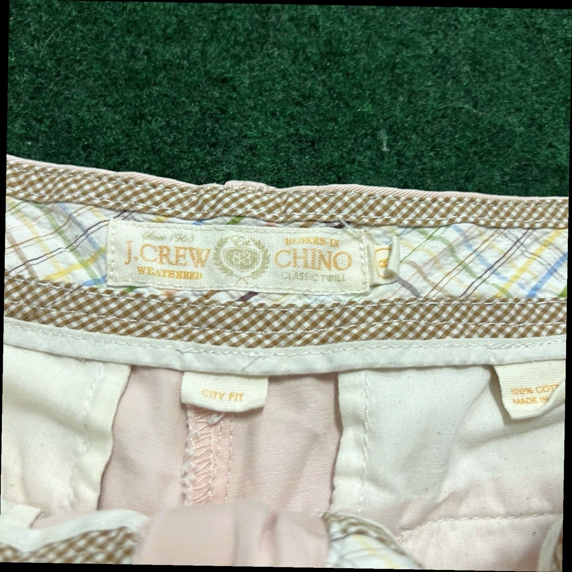 J.Crew J.CREW Stretch Chino City Fit Shorts Sz 8 Light Pink Summer Walking Outdoors Size 30" / US 8 / IT 44 - 3 Thumbnail