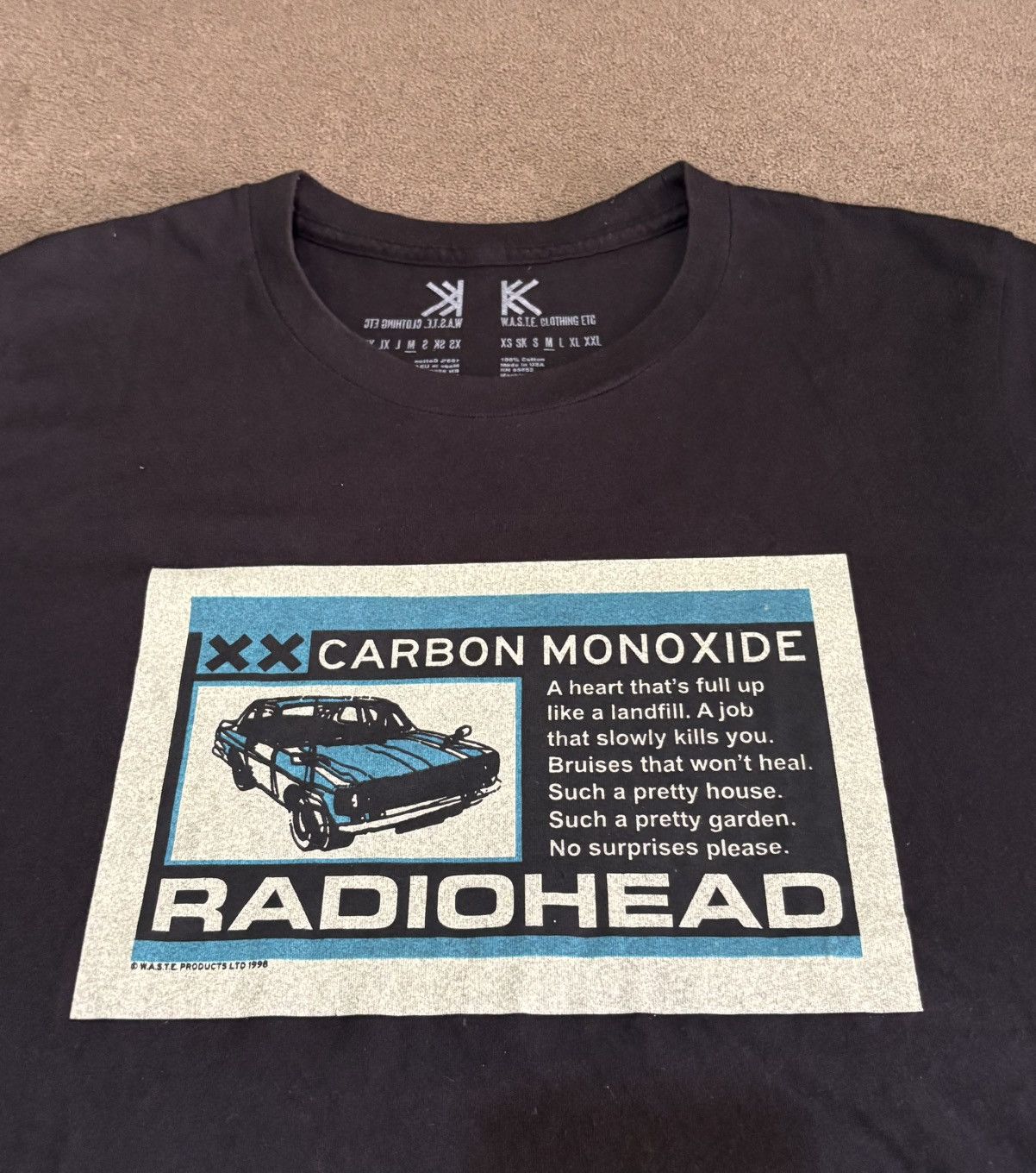 Band Tees Vtg Y2K Radiohead Shirt Size US M / EU 48-50 / 2 - 2 Thumbnail
