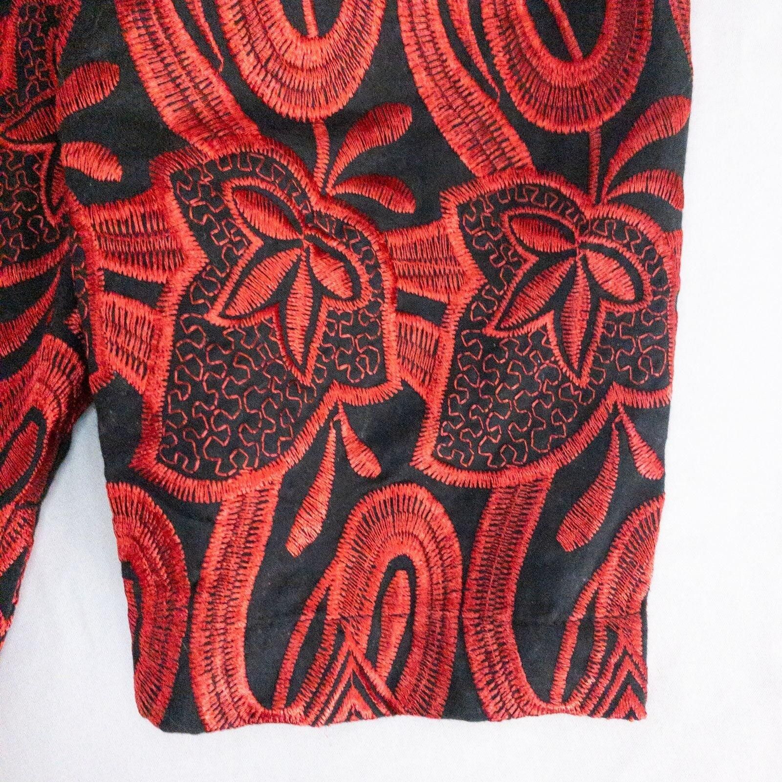 Other Drapers & Damons Black Red Jacket Womens XLarge Petite Size L / US 10 / IT 46 - 6 Thumbnail