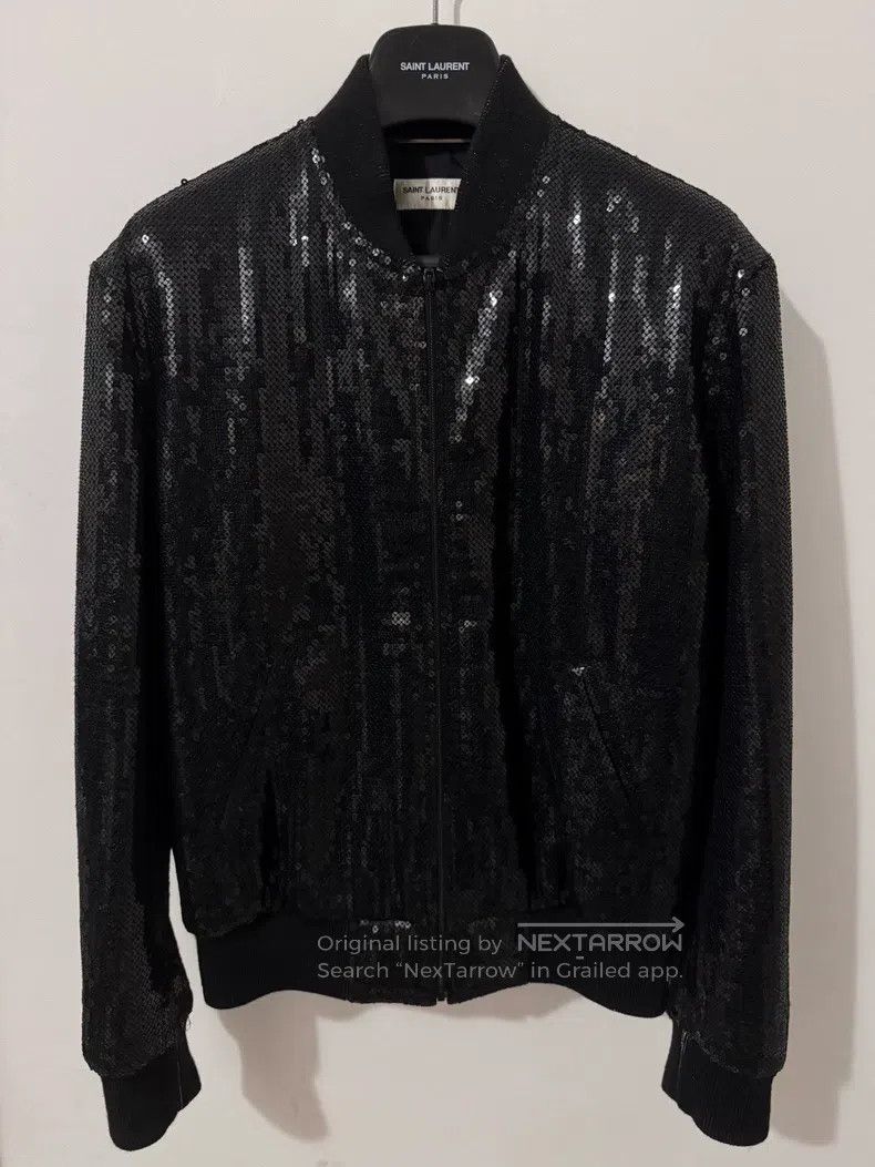Saint Laurent Paris Saint Laurent Paris Black Samurai Round Scale Black Scale Size US S / EU 44-46 / 1 - 1 Thumbnail