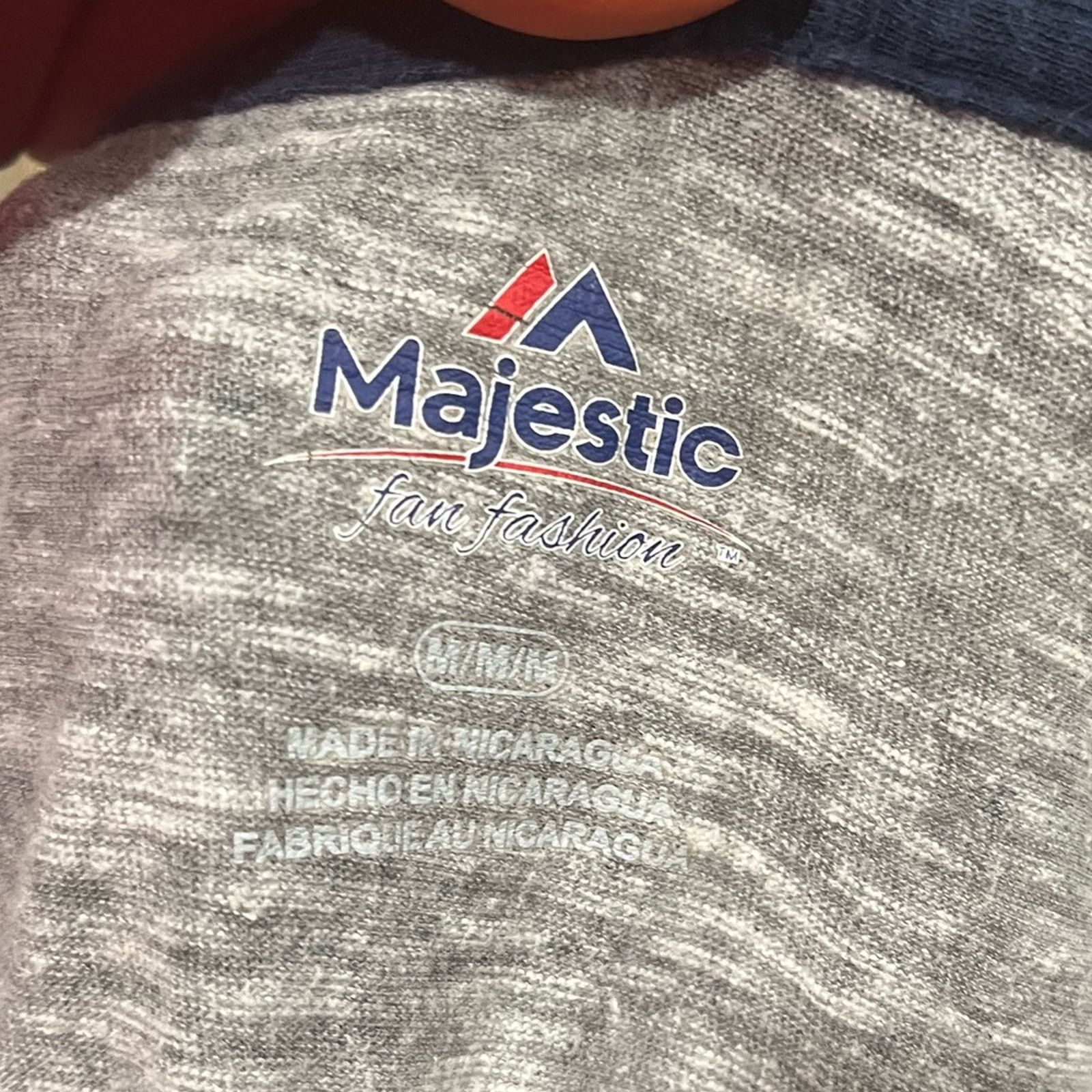 Majestic Majestic Womens T-Shirt Chicago Bears Football Gray Size M Size M / US 6-8 / IT 42-44 - 3 Thumbnail
