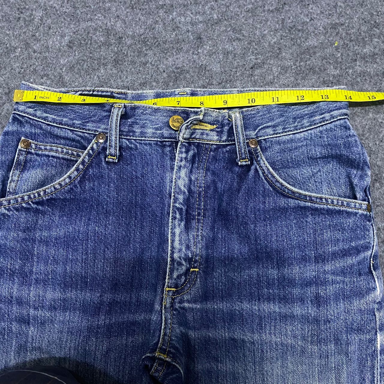 If Six Was Nine 💥Best Offer💥Vintage Lee Riders Flare Distressed Denim Size US 29 - 3 Thumbnail