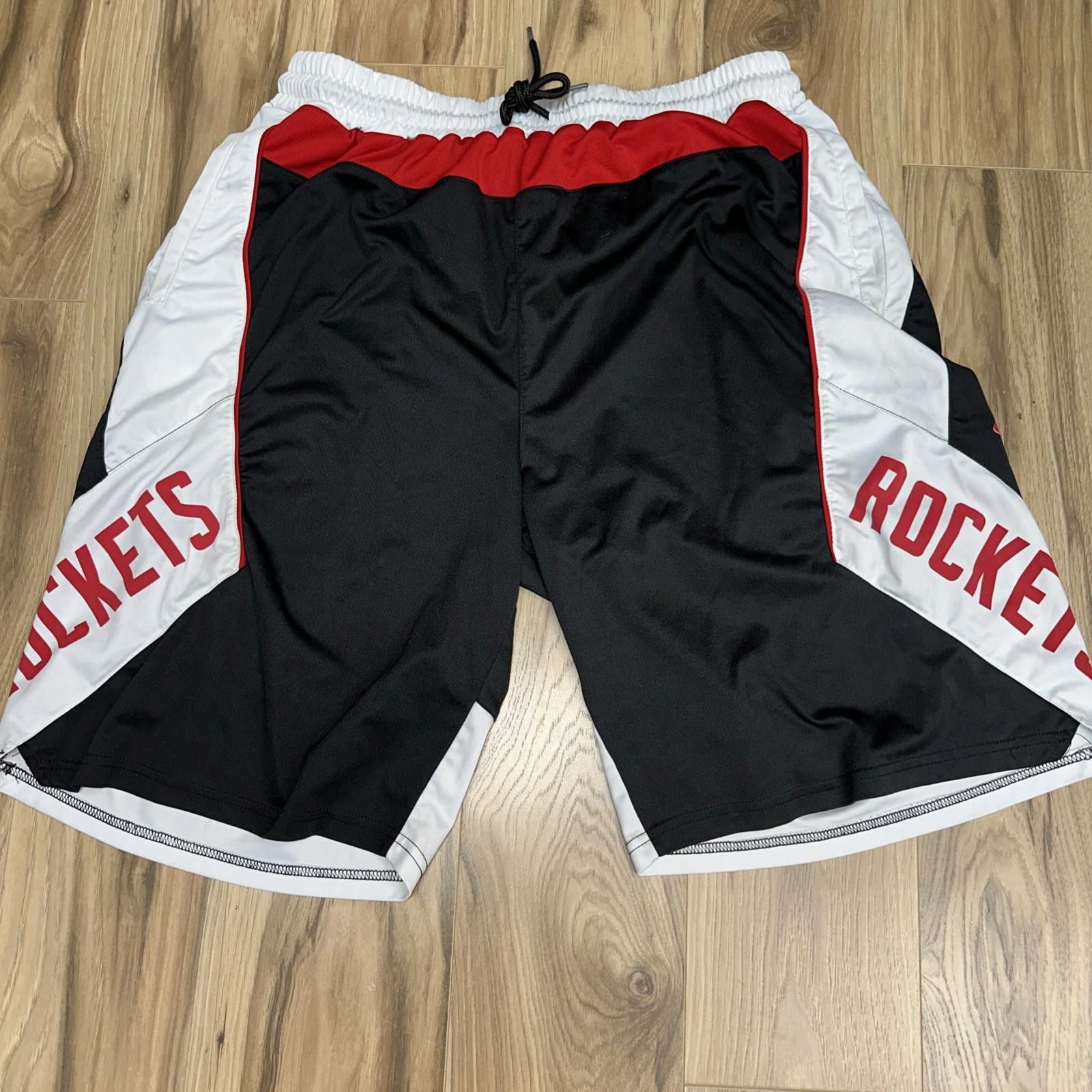 Other NBA Red Black White Team Issued Houston Rockets Shorts XL Size ONE SIZE - 1 Thumbnail