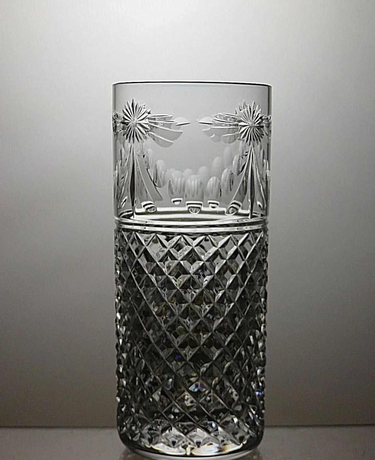 Starter Stuart Crystal Beaconsfield Cut Highball Tumbler 6 1/8" Size ONE SIZE - 1 Thumbnail