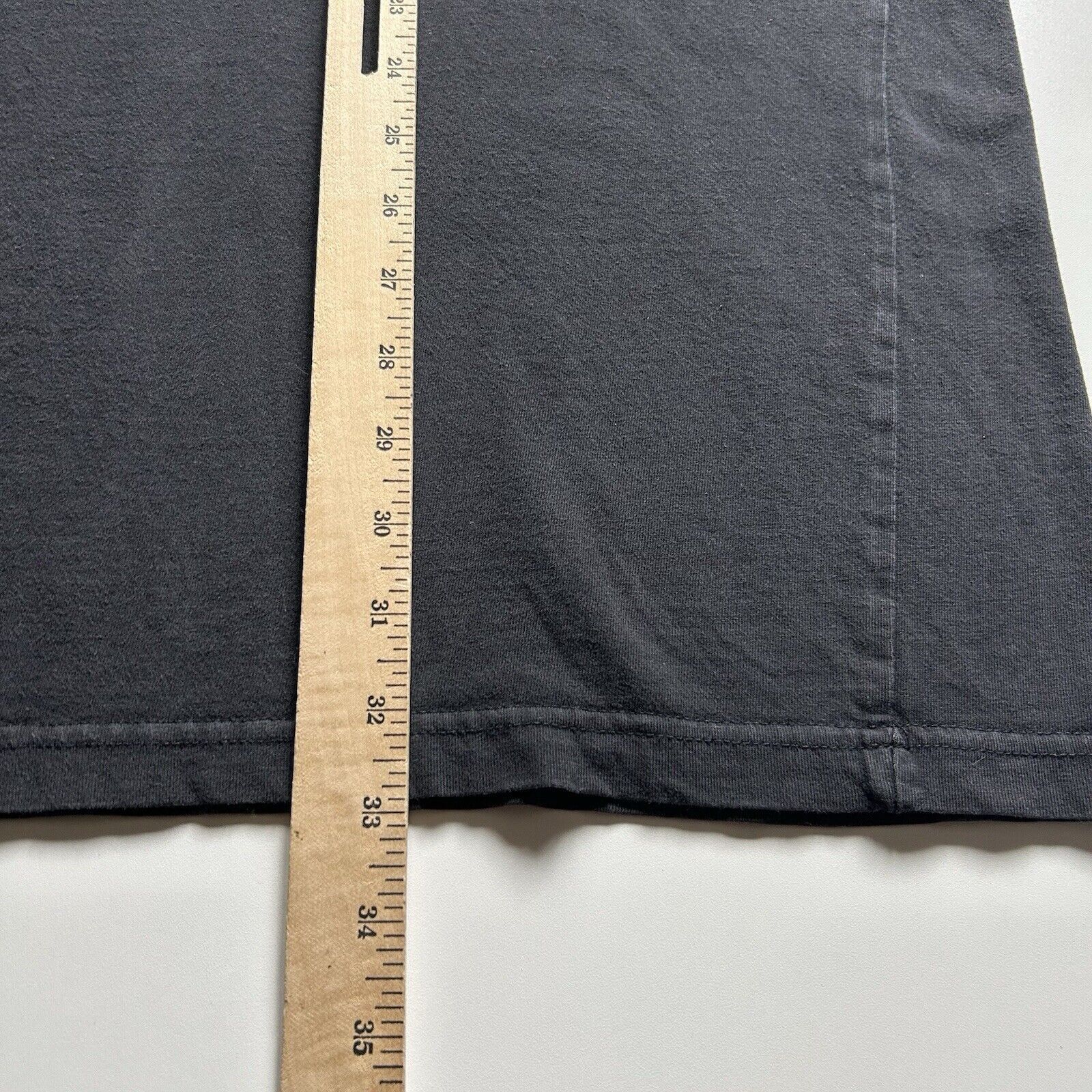 Vintage Vintage Y2K Sun Faded Black Blank Basic Pocket T Shirt XXL Size US XXL / EU 58 / 5 - 4 Thumbnail