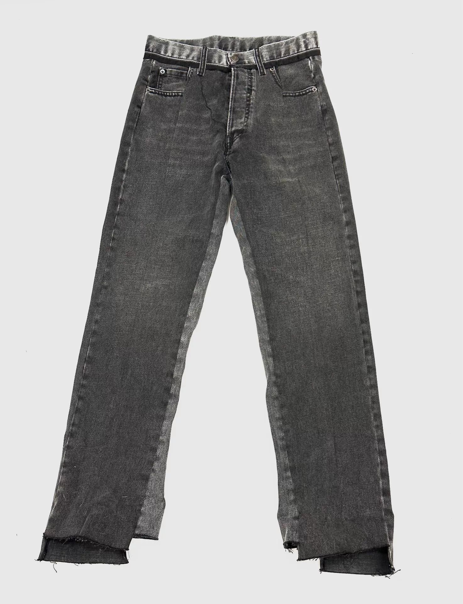 Maison Margiela Maison Margiela Women's High-Waist Jeans Size 40" / US 18 - 1 Thumbnail
