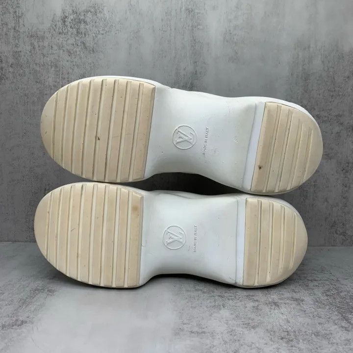 Louis Vuitton Louis Vuitton Silver Gray Dad Sneakers -2508 Size US 6.5 / EU 39-40 - 2 Thumbnail