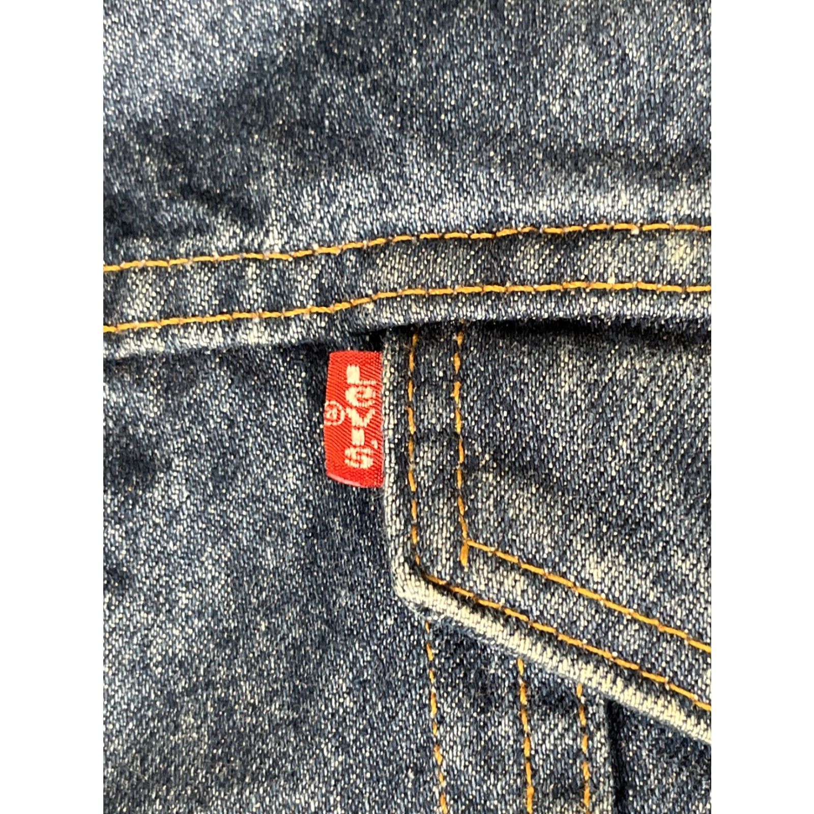 Levi's VINTAGE Levi's Trucker Jacket Men 46 REG Blue Sherpa Lined Denim USA Made San Francisco 80s Size US S / EU 44-46 / 1 - 2 Thumbnail