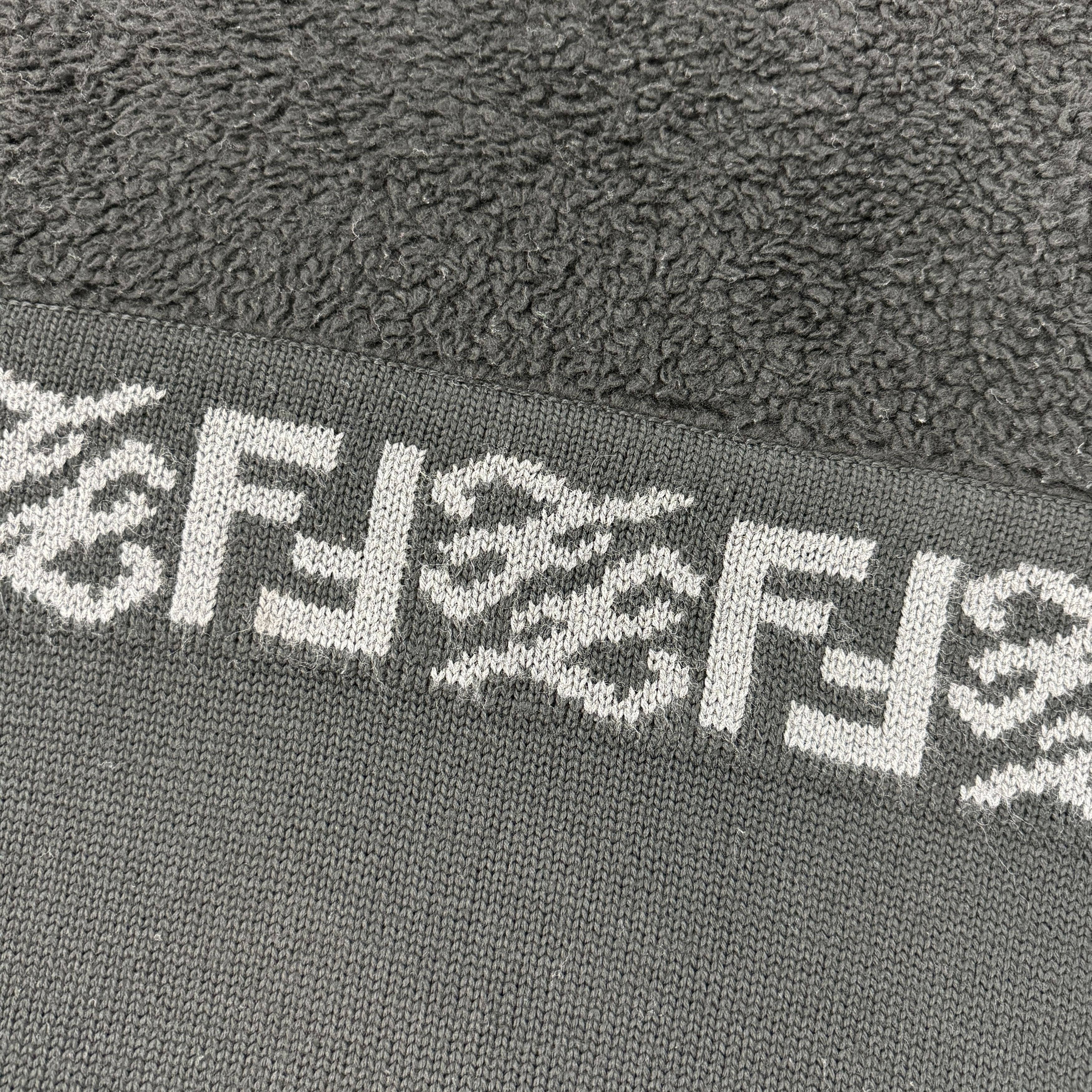 Fendi Fendi Karligraphy Monogrammed Sweatshirt In Black RRP £905 Size US M / EU 48-50 / 2 - 3 Thumbnail