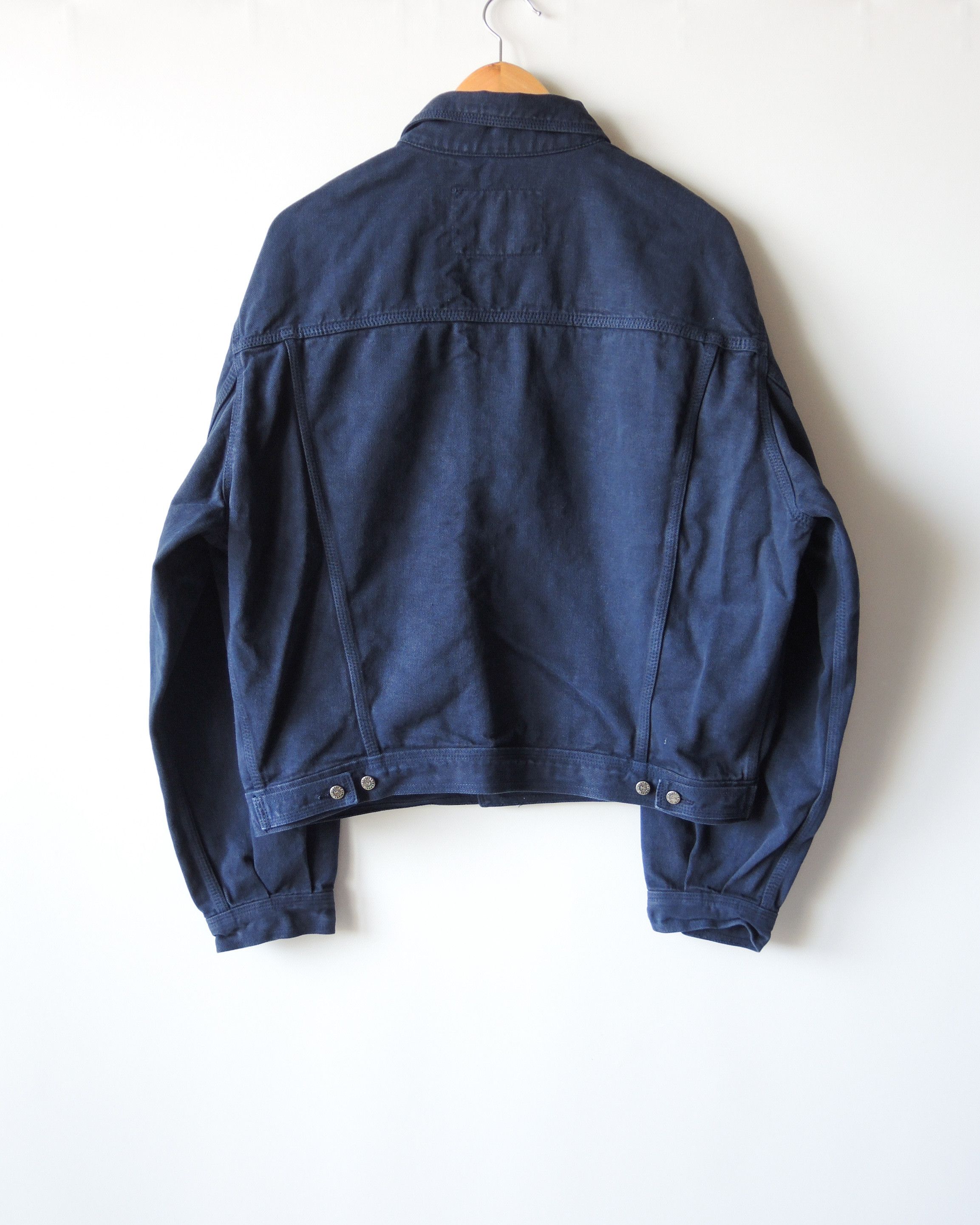 Trussardi Vintage Trussardi Denim Jacket Size US XL / EU 56 / 4 - 4 Thumbnail