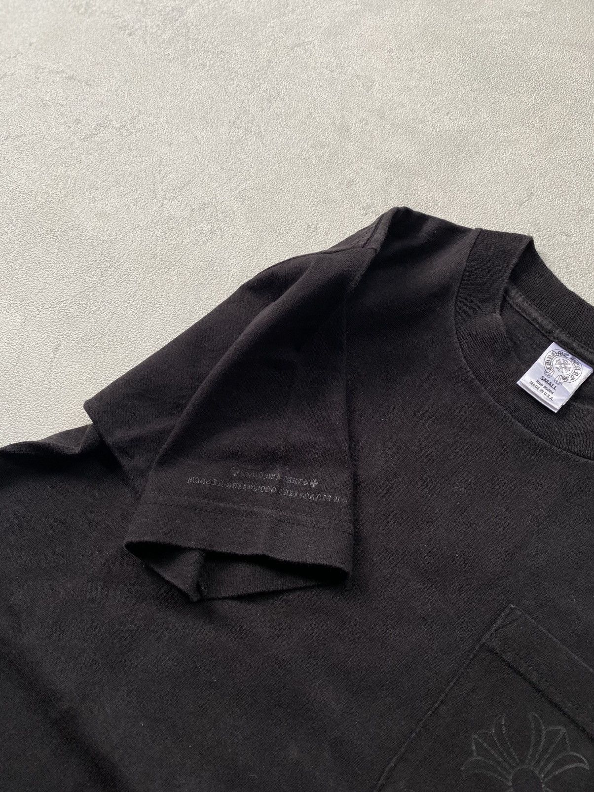 Chrome Hearts Chrome hearts black pocket T-Shirt Size US S / EU 44-46 / 1 - 5 Thumbnail