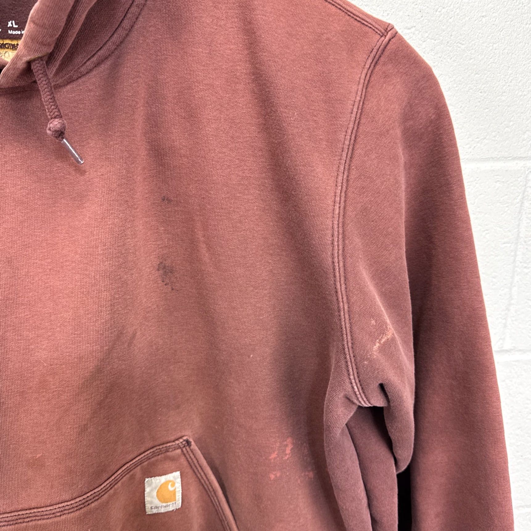 Carhartt Carhartt Sweatshirt Paxton XL Brown Rain Defender Original Fit Hoodie Workwear Size US XL / EU 56 / 4 - 6 Thumbnail
