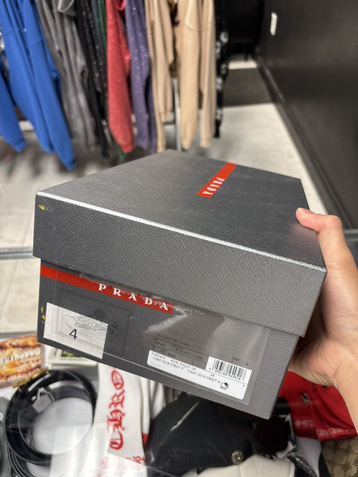 Prada Prada Americas Cup sneakers silver Size US 10 / EU 43 - 8 Thumbnail