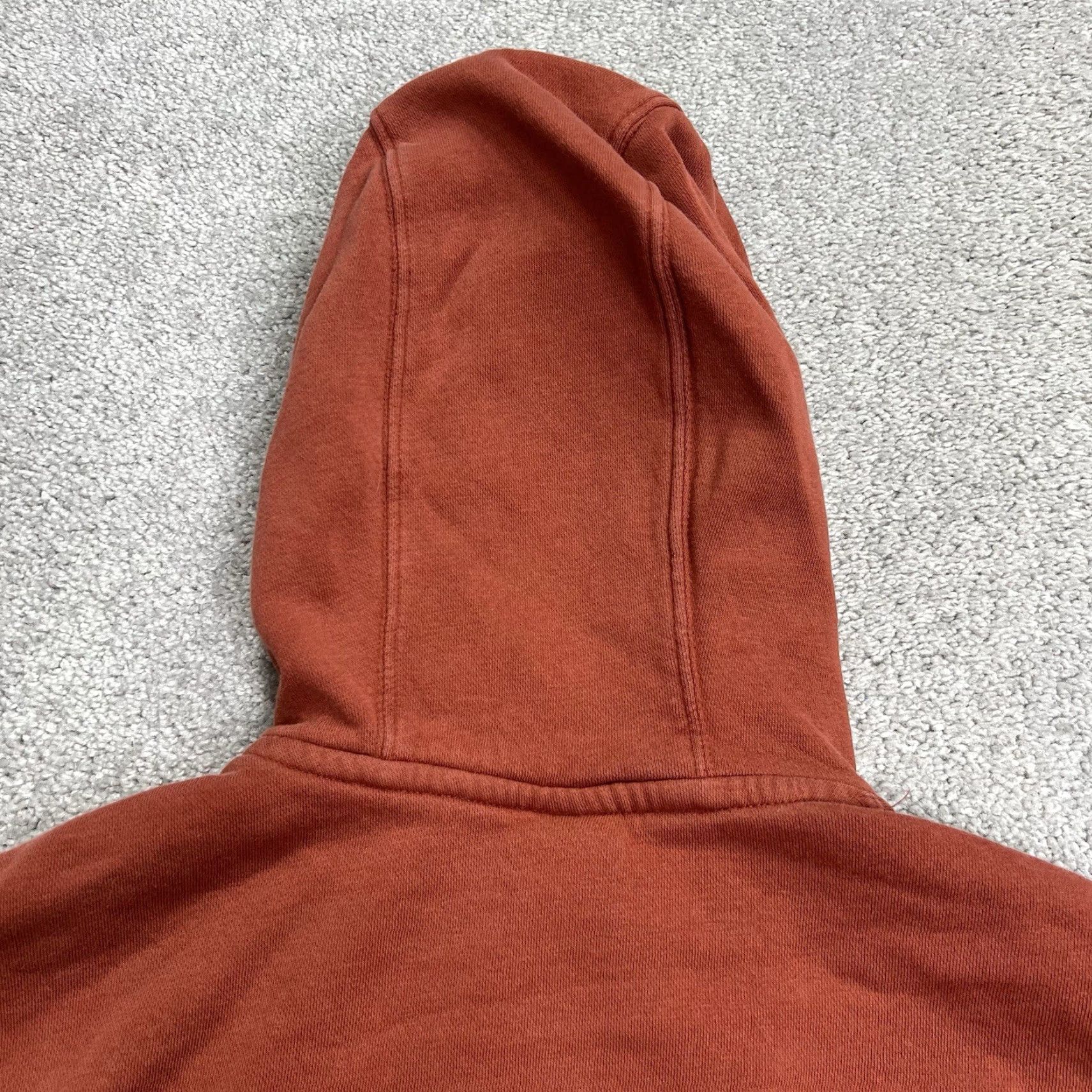 Nike Nike Hoodie Mens Med Sportswear Club Fleece Embroidery Sun Turtle Flower Rust Red Pullover Size US M / EU 48-50 / 2 - 6 Thumbnail