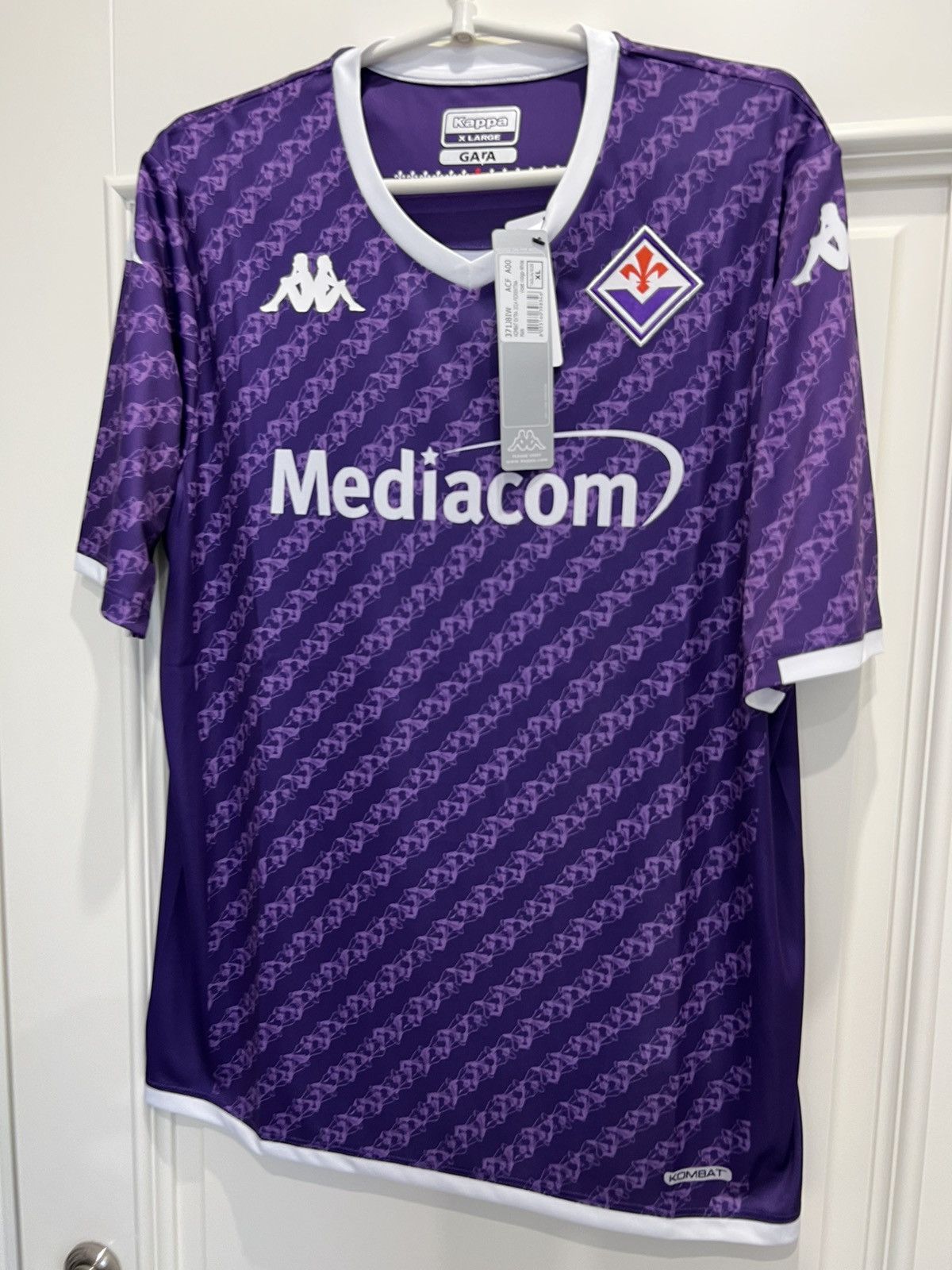 Kappa Fiorentina kappa Jersey soccer italian soccer Calcio Size US XL / EU 56 / 4 - 2 Thumbnail