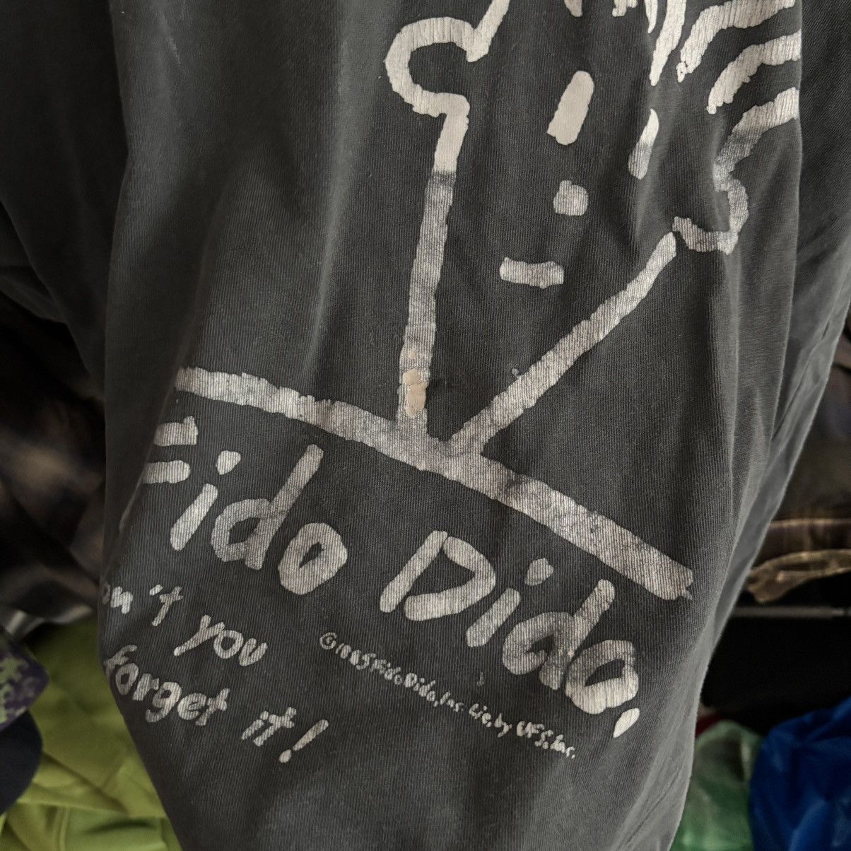 Vintage Vintage 80’s Japanese Do!Family Faded And Distressed T-Shirt Size US M / EU 48-50 / 2 - 5 Thumbnail
