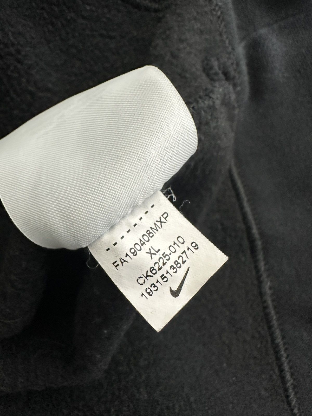 Nike × Supreme Supreme x Nike FA19 Leather Applique Heavyweight Hoodie XL Size US XL / EU 56 / 4 - 8 Thumbnail