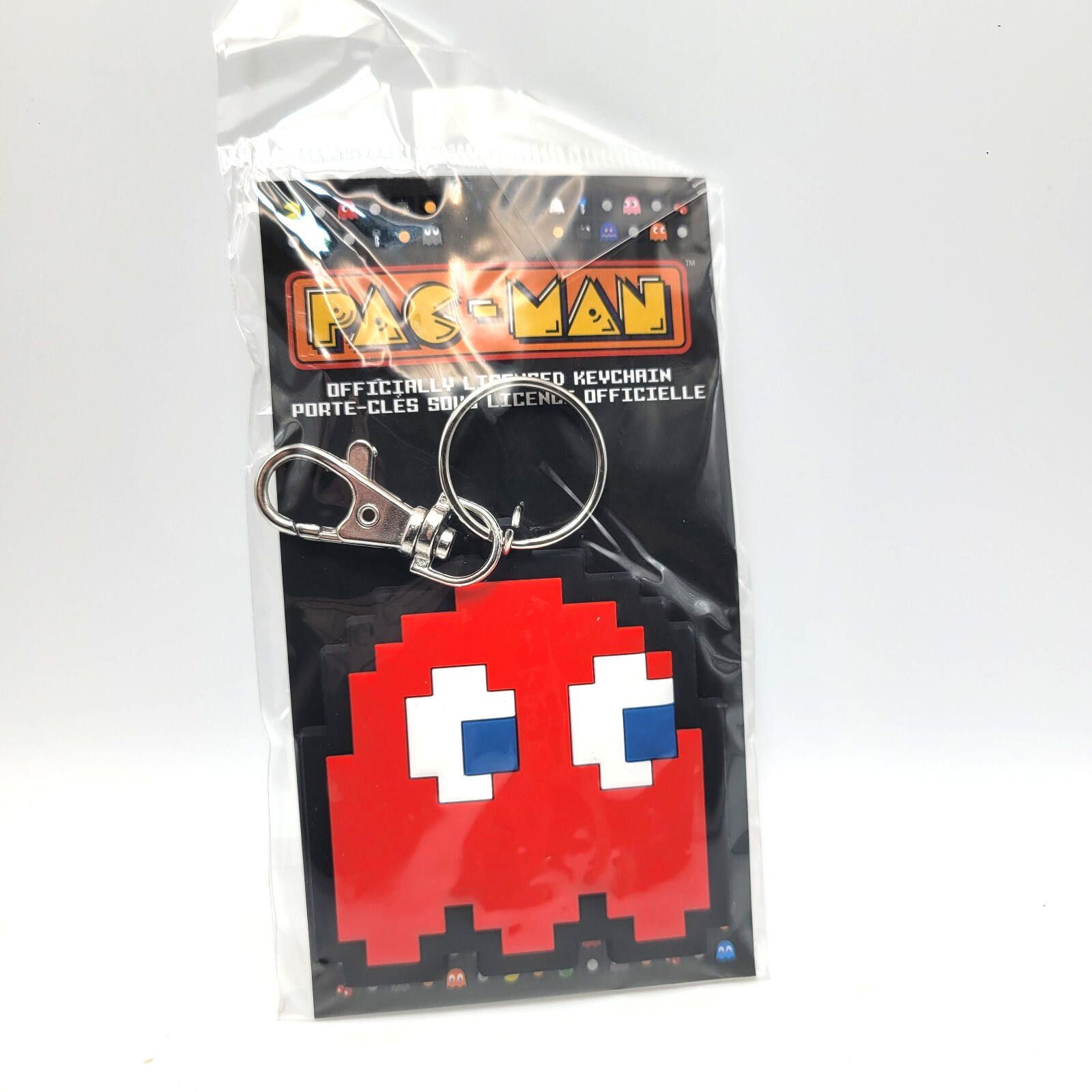 Other Pac-Man Blinky Ghost Keychain - Official Licensed - New Size ONE SIZE - 2 Thumbnail