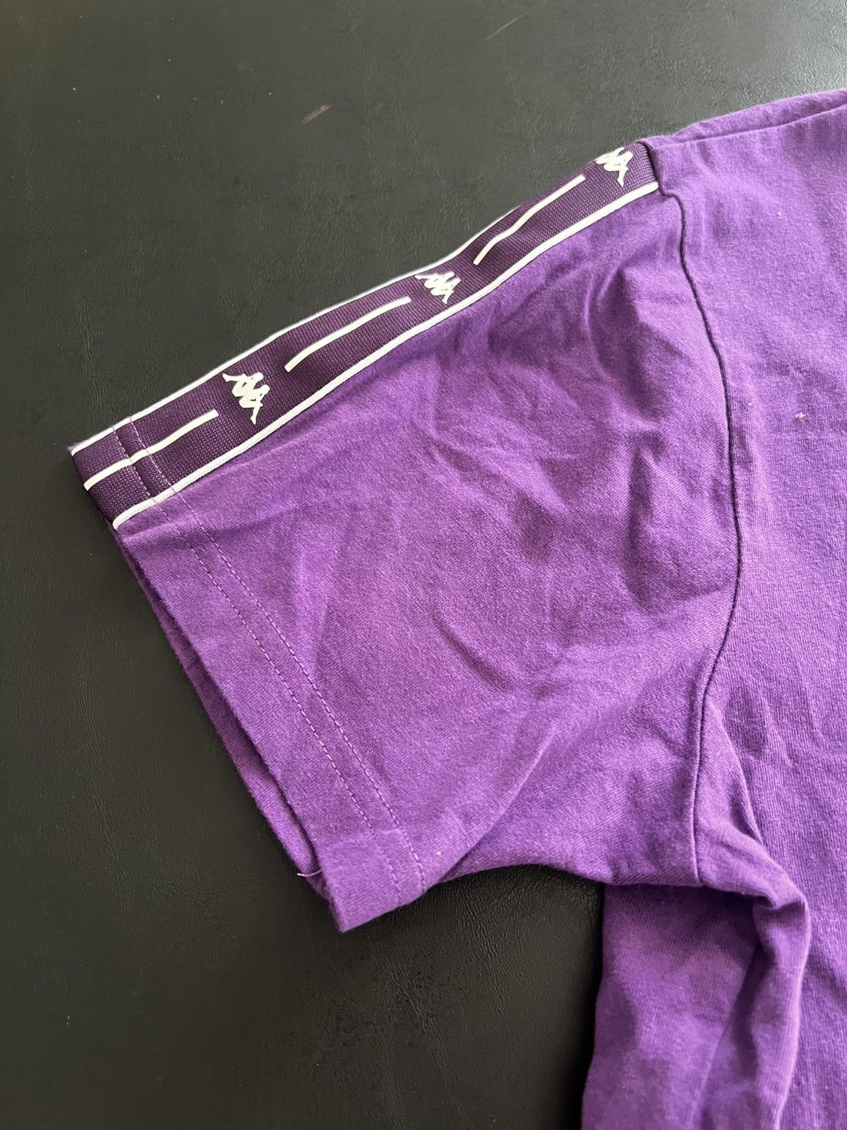 Kappa × Vintage Vintage Kappa Purple T-Shirt Size US M / EU 48-50 / 2 - 12 Thumbnail