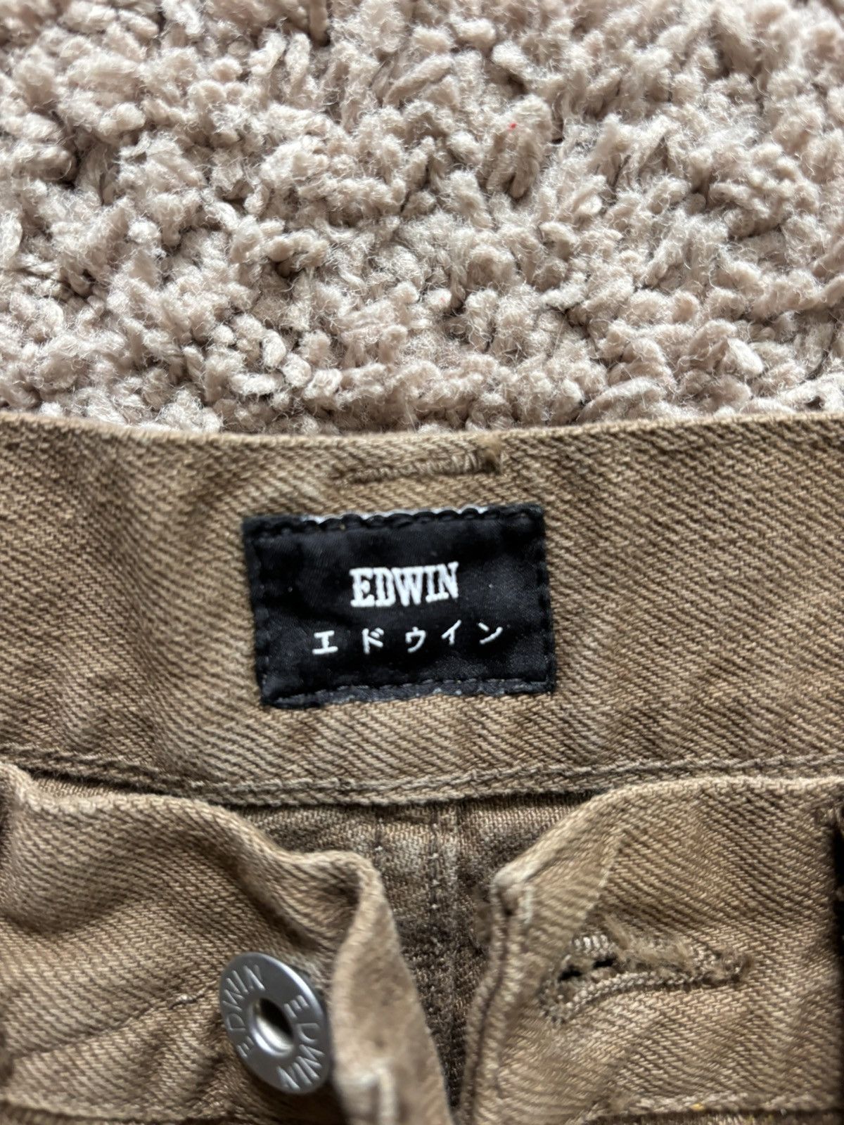 Japanese Brand Edwin patchwork Japanese pants Size US 30 / EU 46 - 4 Thumbnail