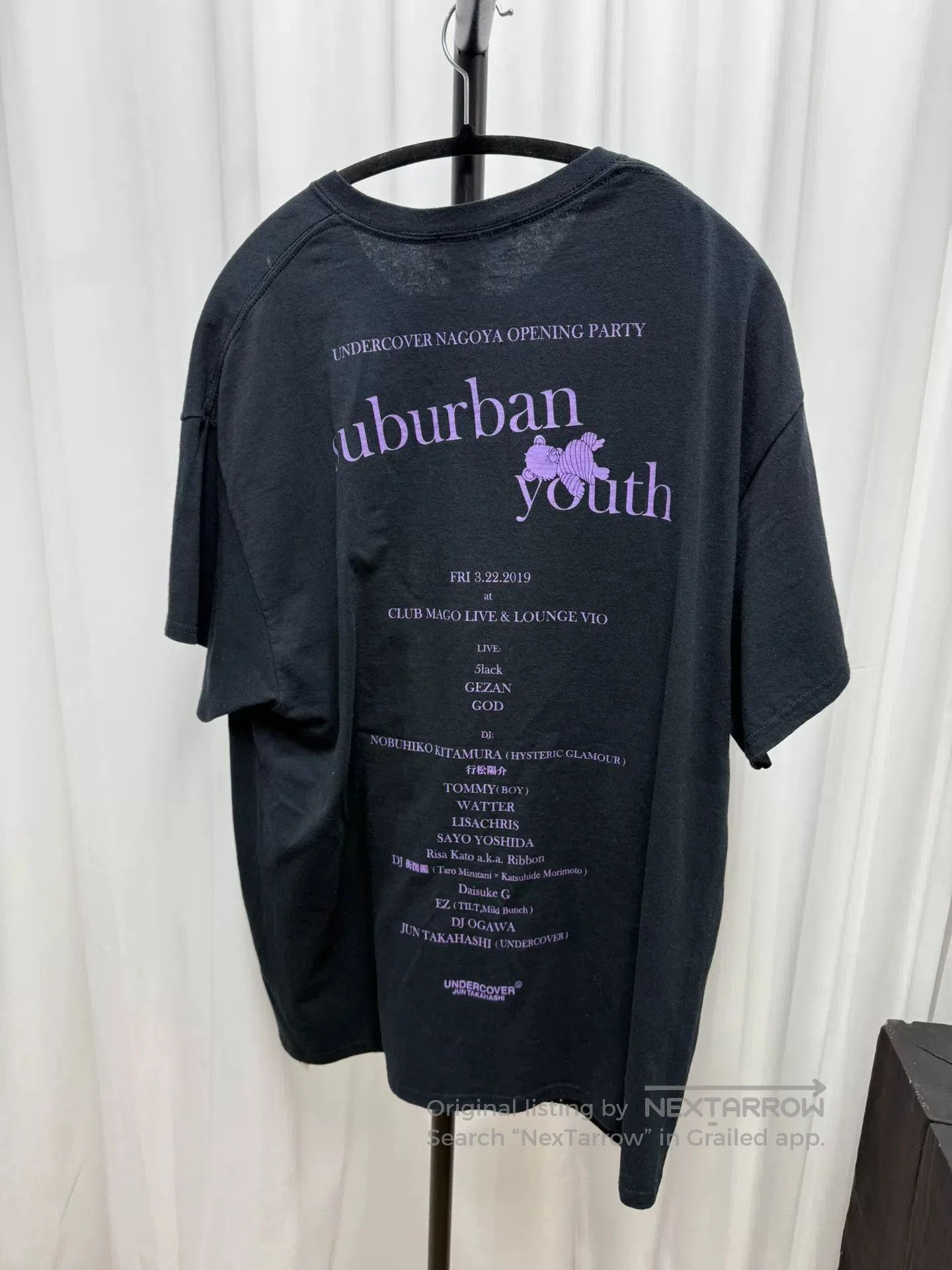 Comme des Garcons Homme Plus UNDERCOVER Short Sleeve T-Shirt. Size US XL / EU 56 / 4 - 4 Thumbnail