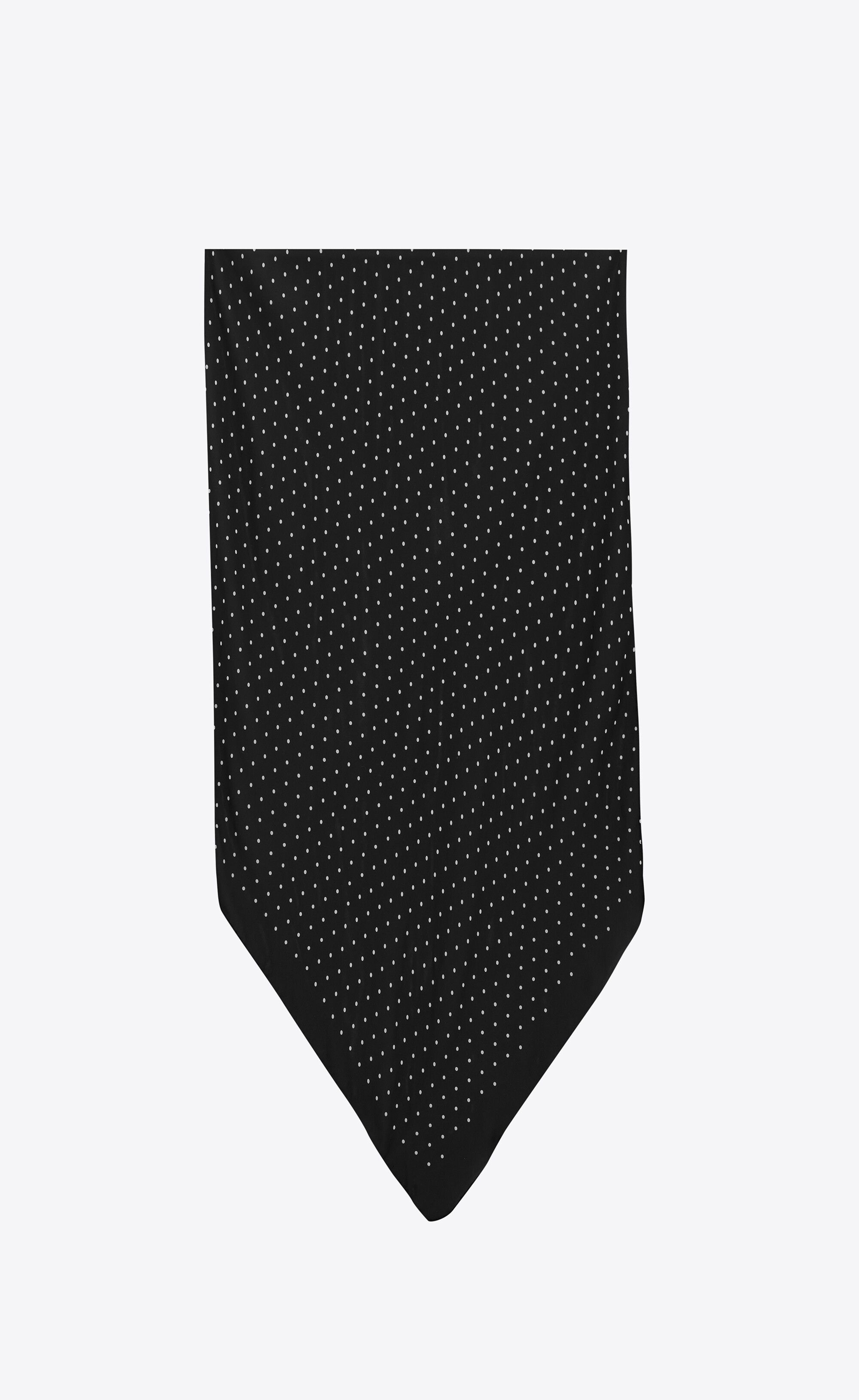 Saint Laurent Paris o1s1wg110125 Size: OS / 766365 Extra-Long Lavallière Scarf Size ONE SIZE - 2 Thumbnail