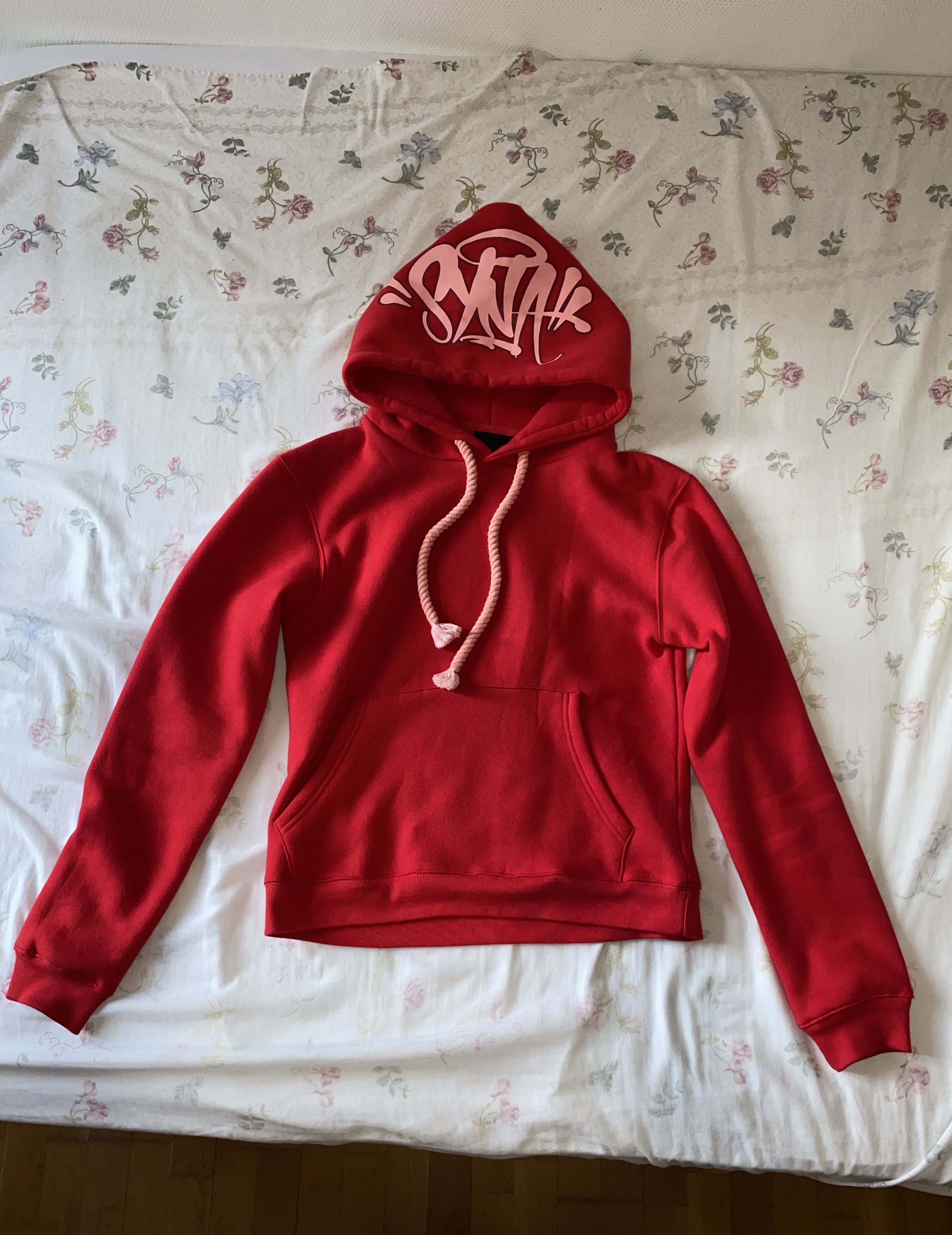 Image of Syna World Red Hoodie, Men's (Size Small)