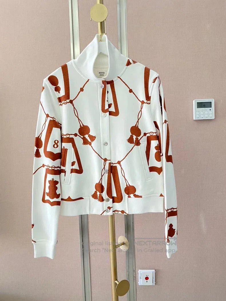 Hermes Hermes Baseball Jacket Blazer Size XS / US 0-2 / IT 36-38 - 1 Thumbnail