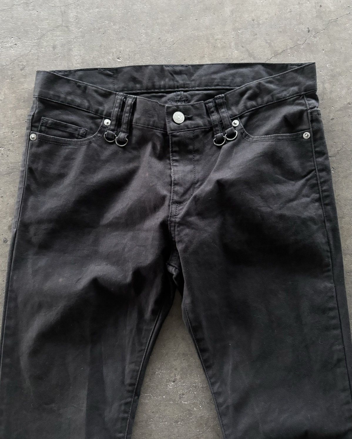 BUFFALO BOBS Buffalo Bobs Bootcut Black Pants Size US 30 / EU 46 - 3 Thumbnail