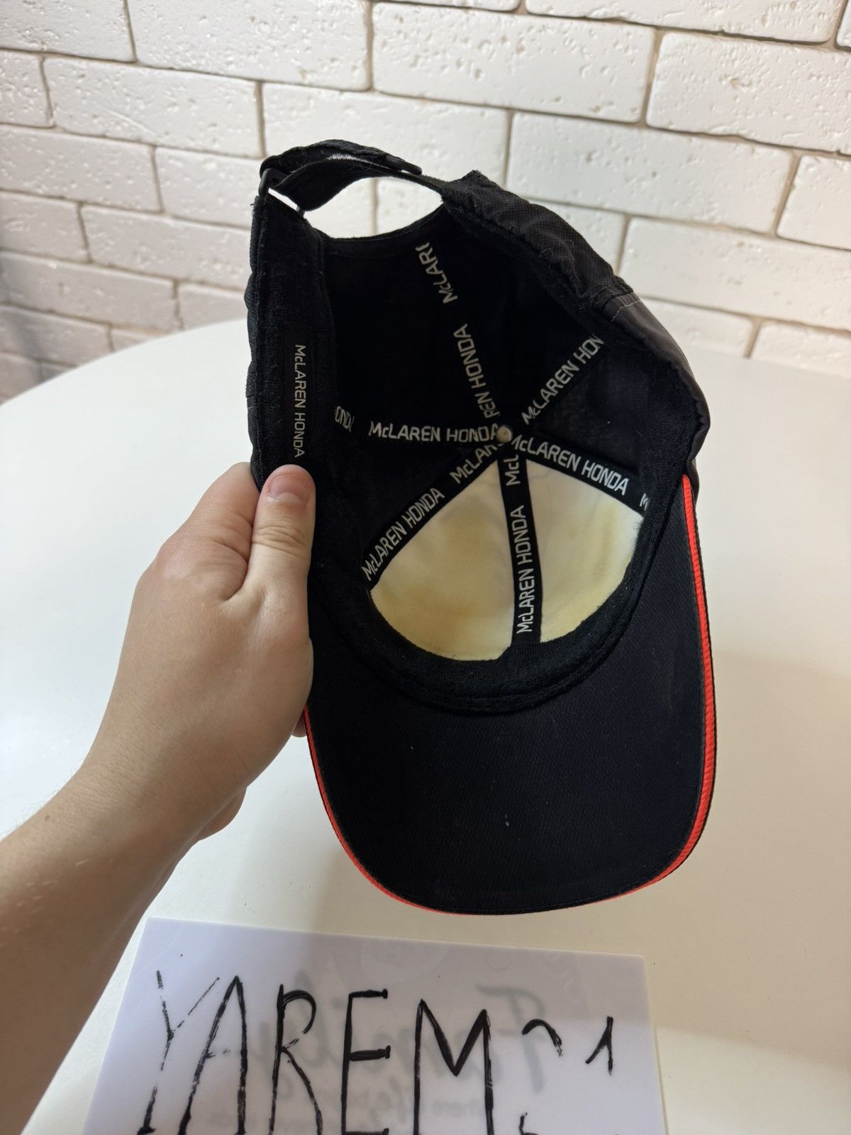 Vintage McLaren Honda vintage cap hat Size ONE SIZE - 6 Thumbnail