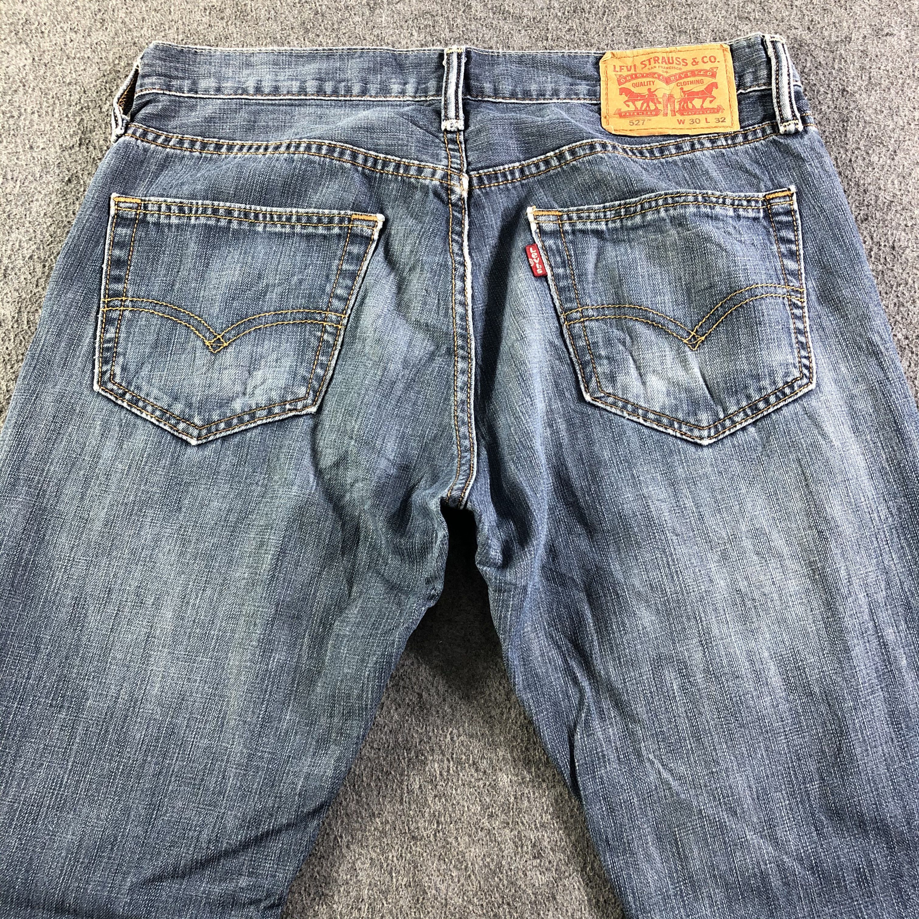 Levi's Vintage Blue Wash Levis 527 Jeans-J4288 Size US 31 - 4 Thumbnail