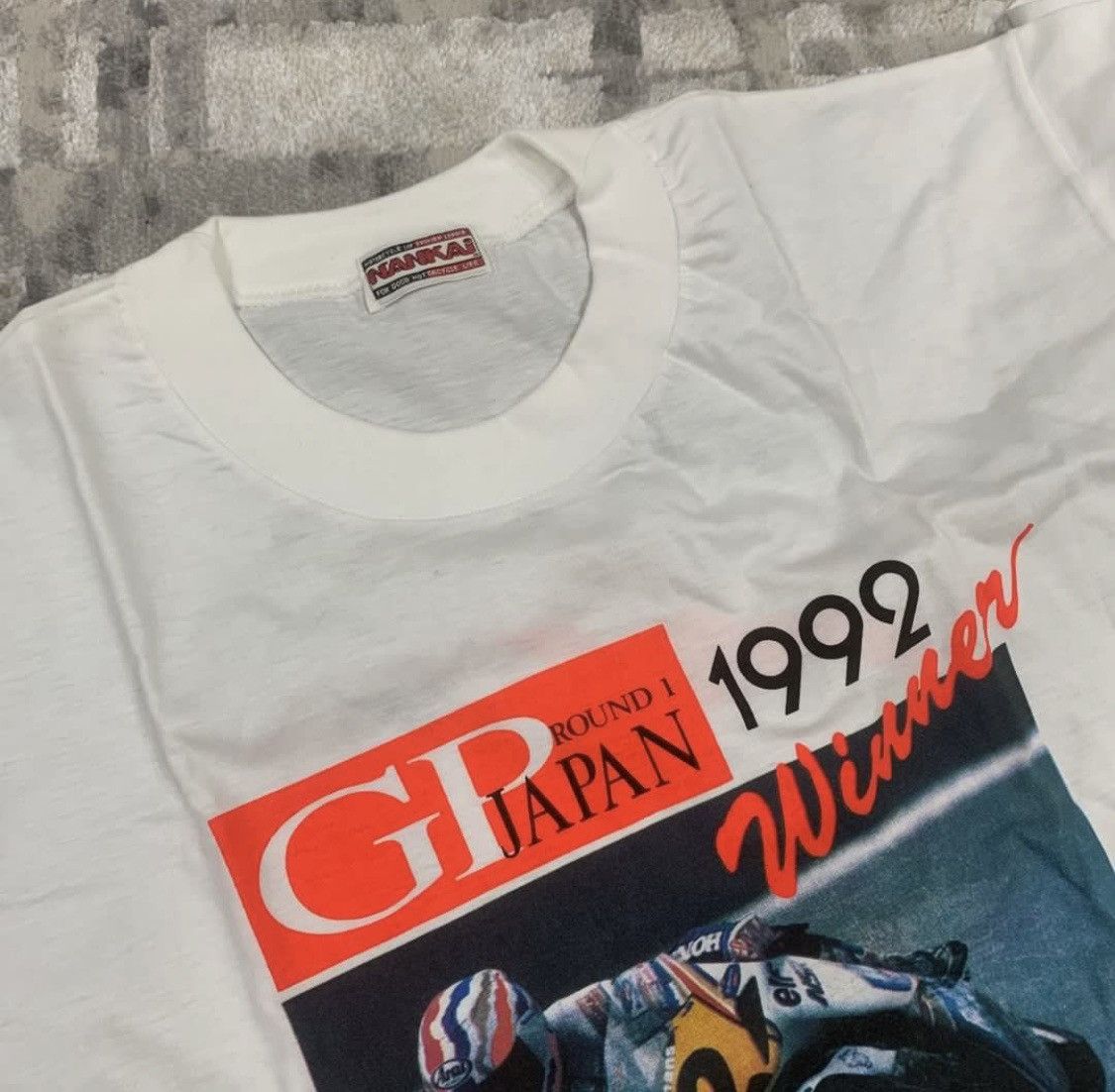 Japanese Brand NANKAI DOOHAN GP 1992 - WINNER Size US M / EU 48-50 / 2 - 4 Thumbnail
