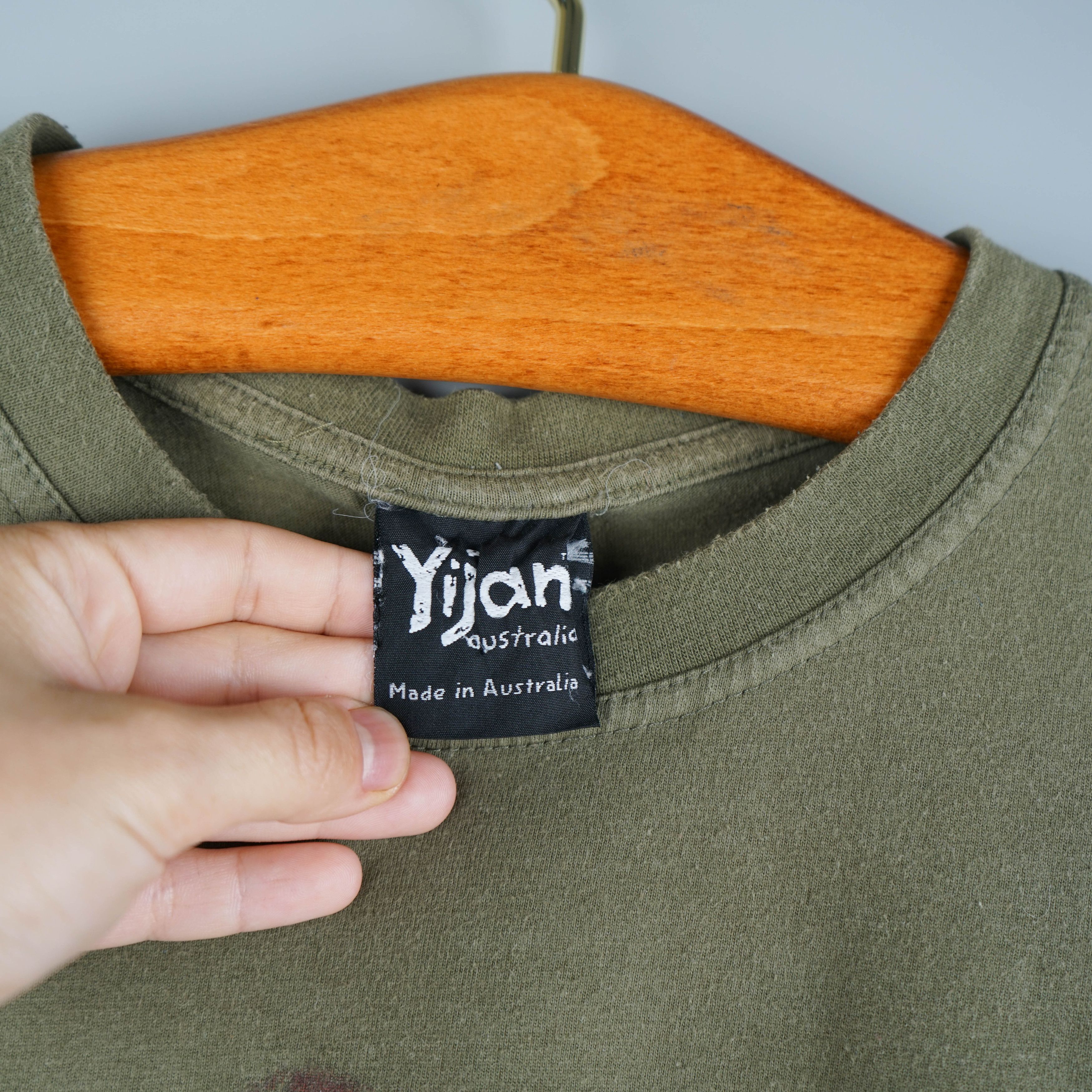 Man Made In Australia × Vintage Vintage 1990s Yijan Australia T-Shirt Size US M / EU 48-50 / 2 - 4 Thumbnail