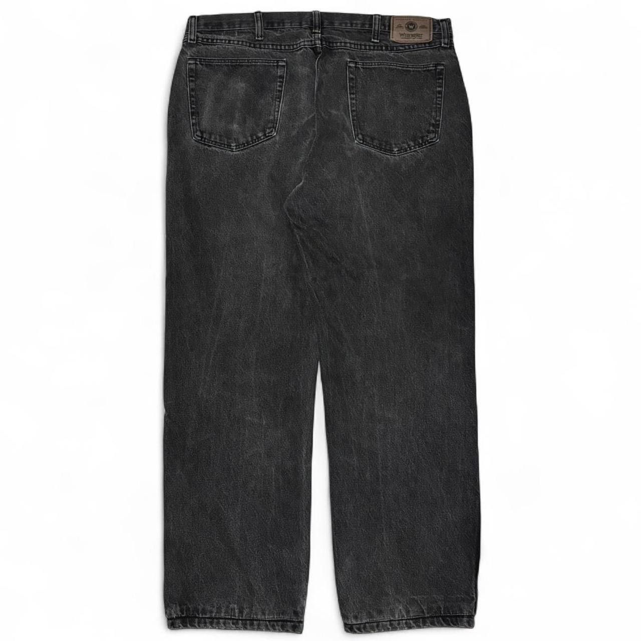 Wrangler Vintage Wrangler Faded Grey Relaxed Fit Denim Jeans Size US 37 - 6 Thumbnail