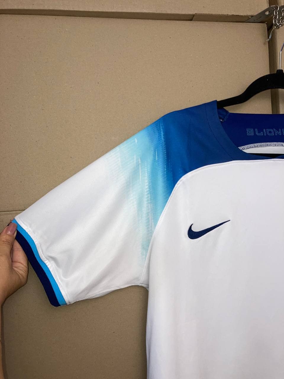 Nike NIKE 2023 ENGLAND HOME SOCCER FOOTBALL SHIRT JERSEY Size US L / EU 52-54 / 3 - 7 Thumbnail