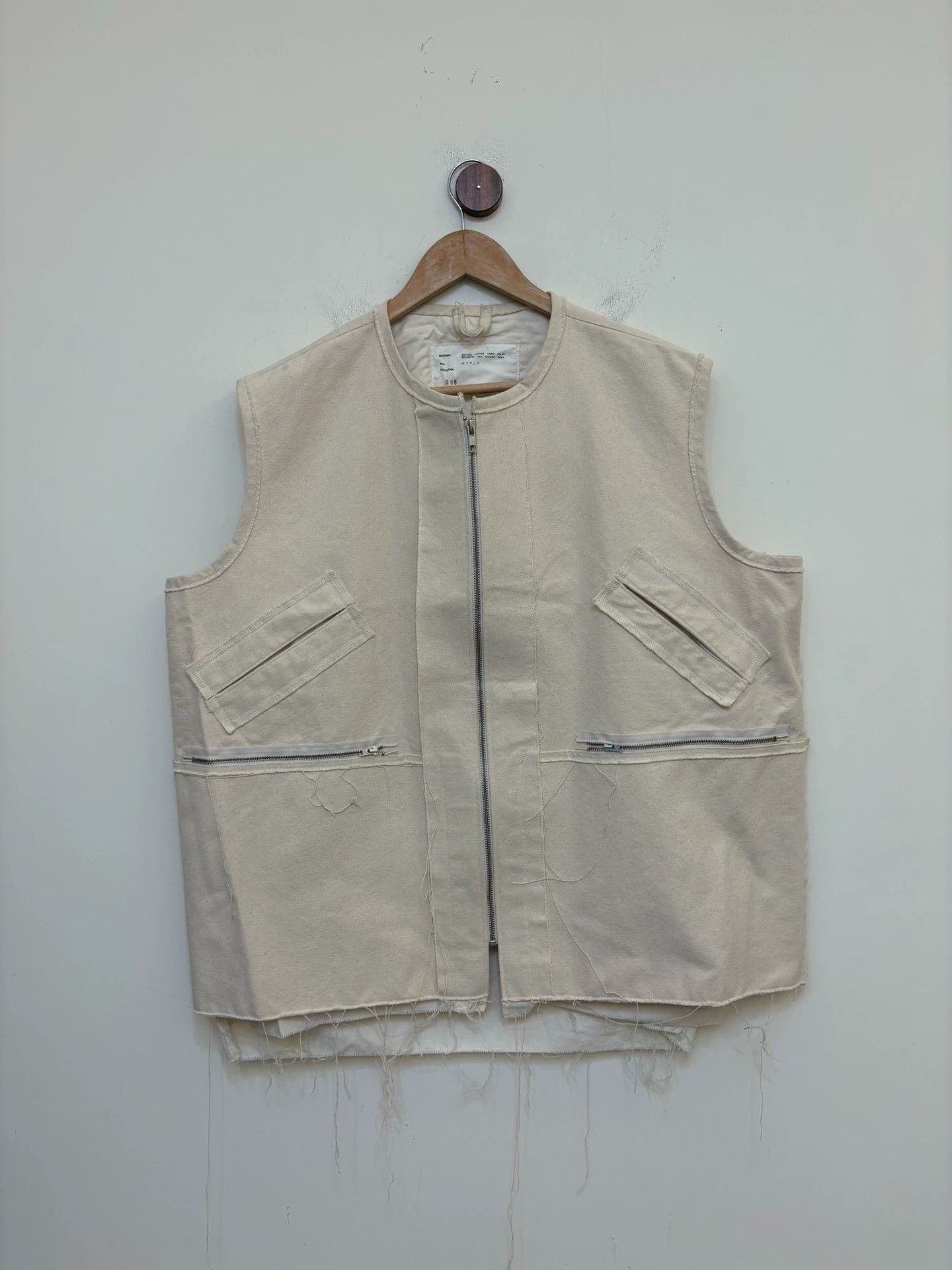 Other Camiel Fortgens Canvas Vest Reverse Unfinished Edge L Size US L / EU 52-54 / 3 - 2 Thumbnail