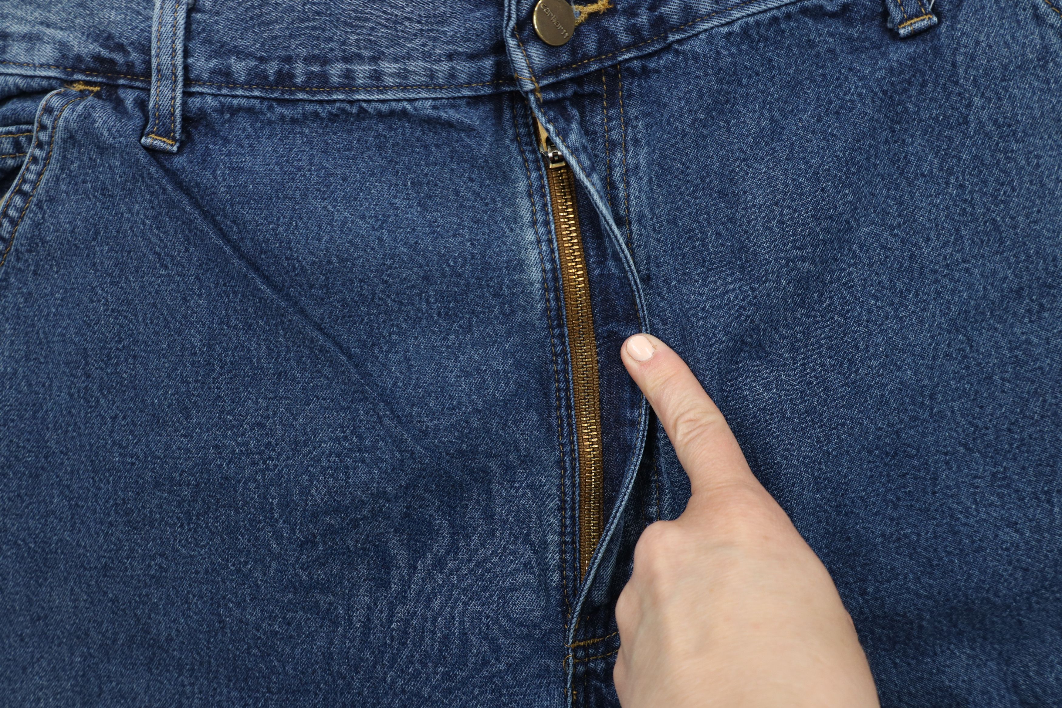 Carhartt × Vintage Vintage Carhartt Spell Wide Leg Dungaree Denim Jeans Blue Size US 40 / EU 56 - 5 Thumbnail