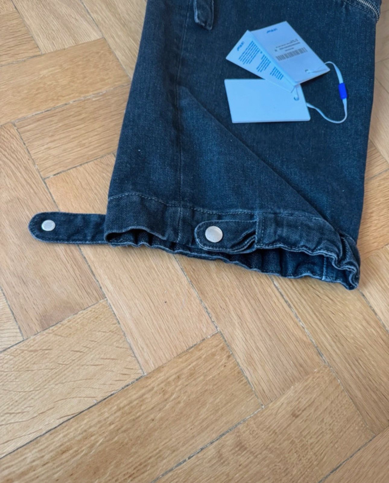 Off-White Off white denim zipper pants Size US 30 / EU 46 - 8 Thumbnail