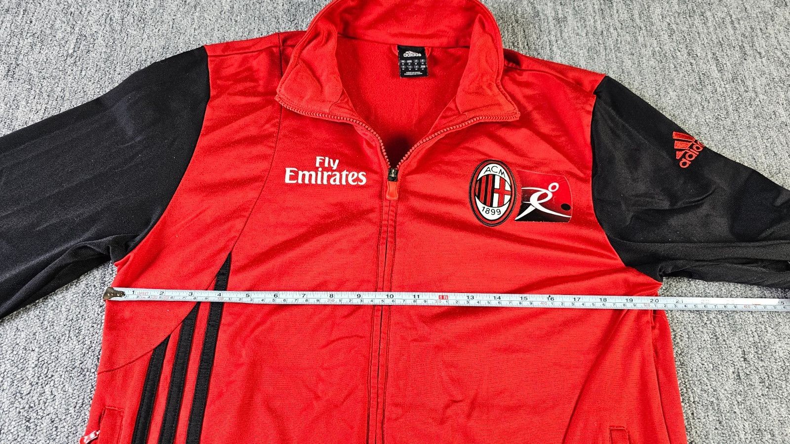 Adidas Adidas AC Milan 2010-11 Full Tracksuit Set Serie A Champs M Size US M / EU 48-50 / 2 - 20 Thumbnail