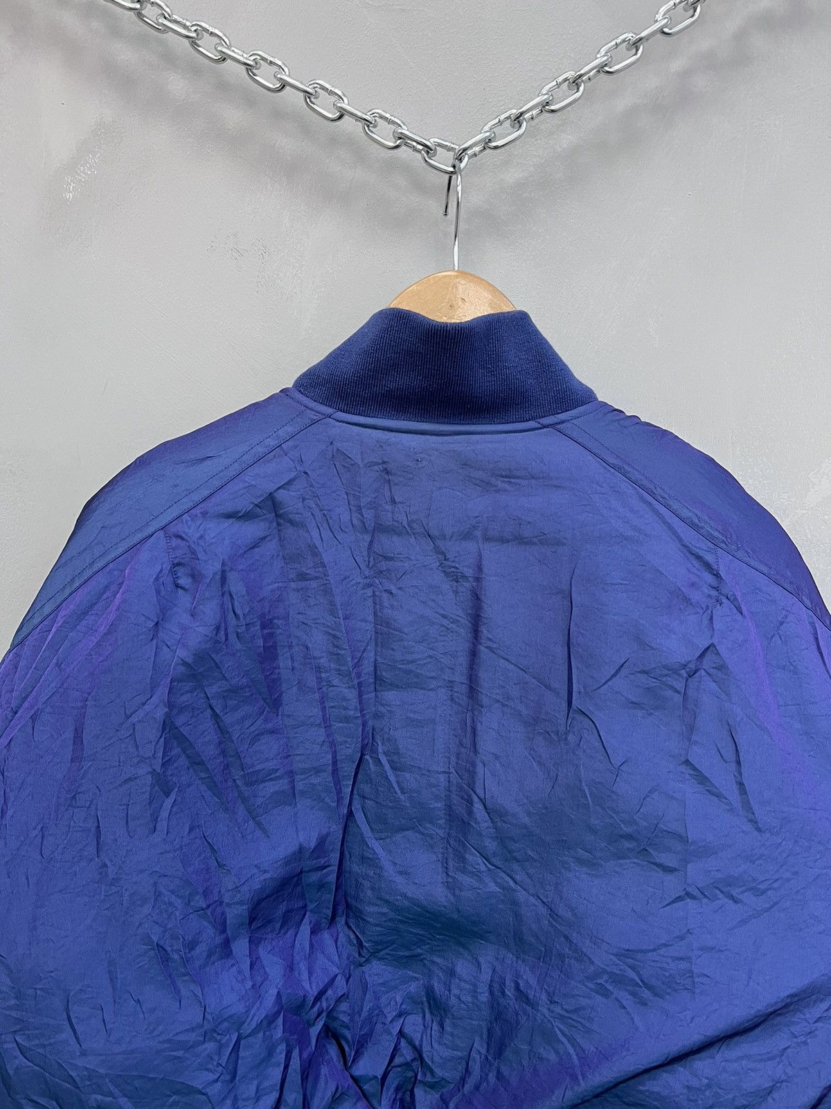 Issey Miyake × Japanese Brand × Vintage NYLON LAUTREMONT REVERSIBLE BOMBER JPG STYLE Y2K Size US M / EU 48-50 / 2 - 21 Thumbnail