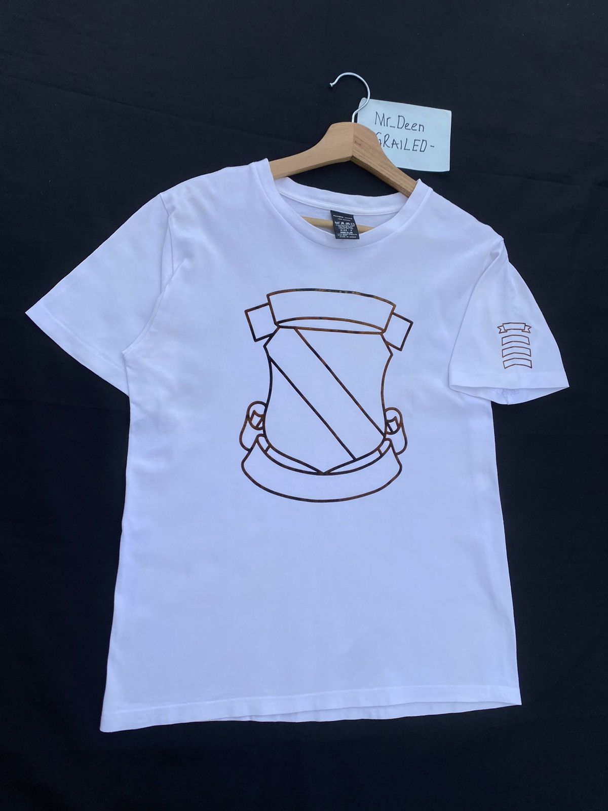 Number (N)ine Rare Number Nine Takahiromiyashita Shield Logo Tshirt Size US S / EU 44-46 / 1 - 3 Thumbnail
