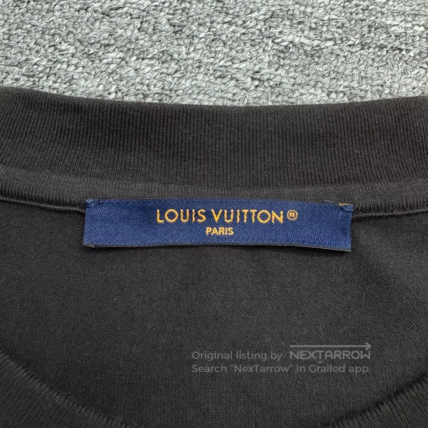 Louis Vuitton Louis Vuitton LV Logo Print T-Shirt. Size US XXL / EU 58 / 5 - 2 Thumbnail