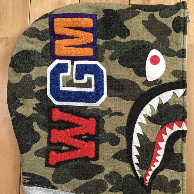 Bape × Nigo BAPE camo shark full zip hoodie a bathing ape NIGO Size US L / EU 52-54 / 3 - 5 Thumbnail