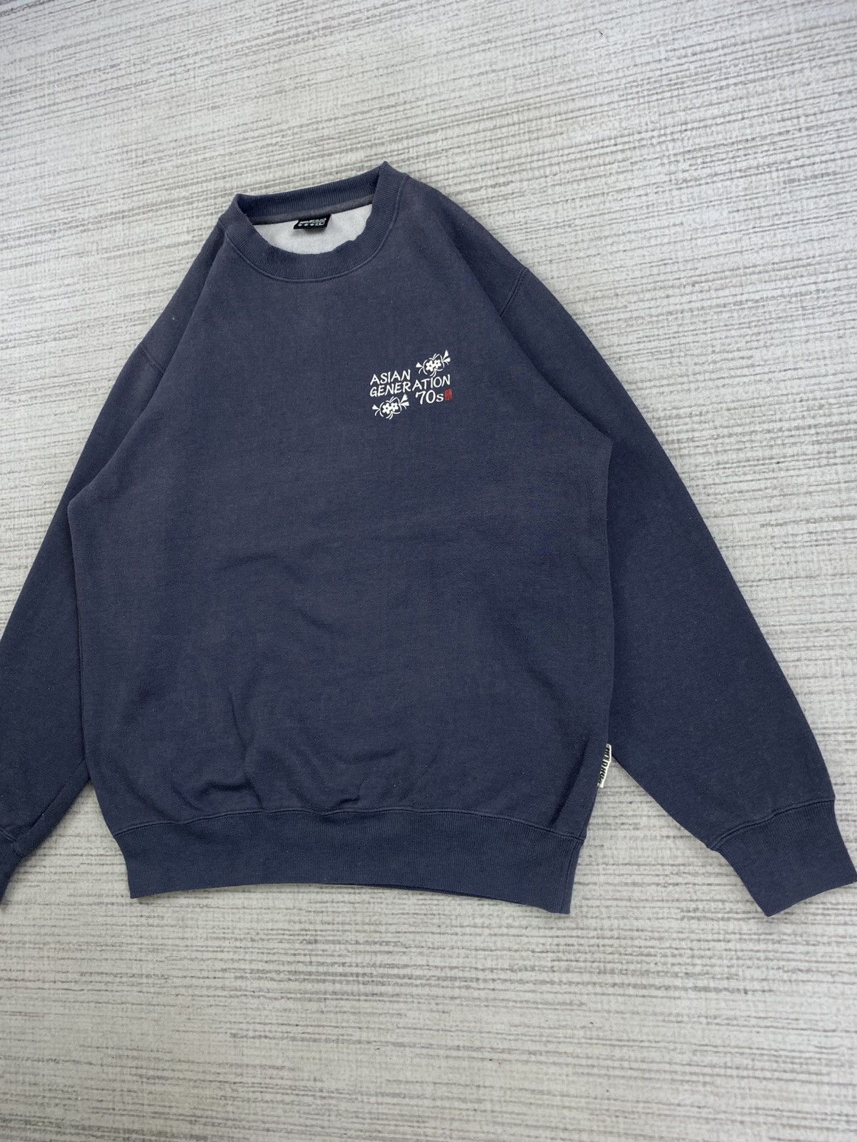 Edition Japan × Japanese Brand × Vintage Vintage Holdhug Asian Generation 70s Sukajan Sweatshirt Size US L / EU 52-54 / 3 - 4 Thumbnail